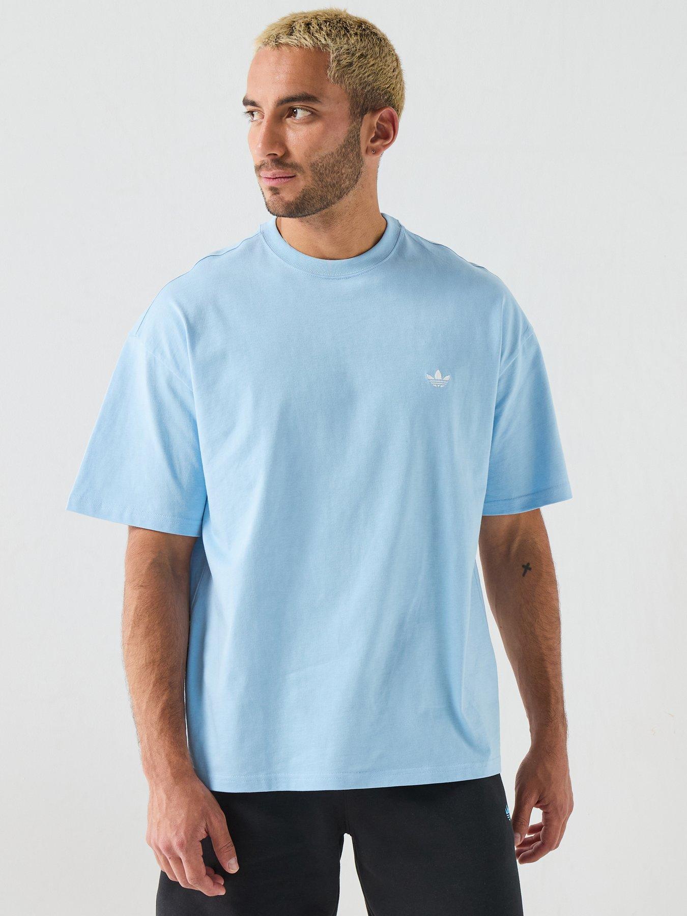 adidas Originals Mens Essentials T-Shirt - Blue