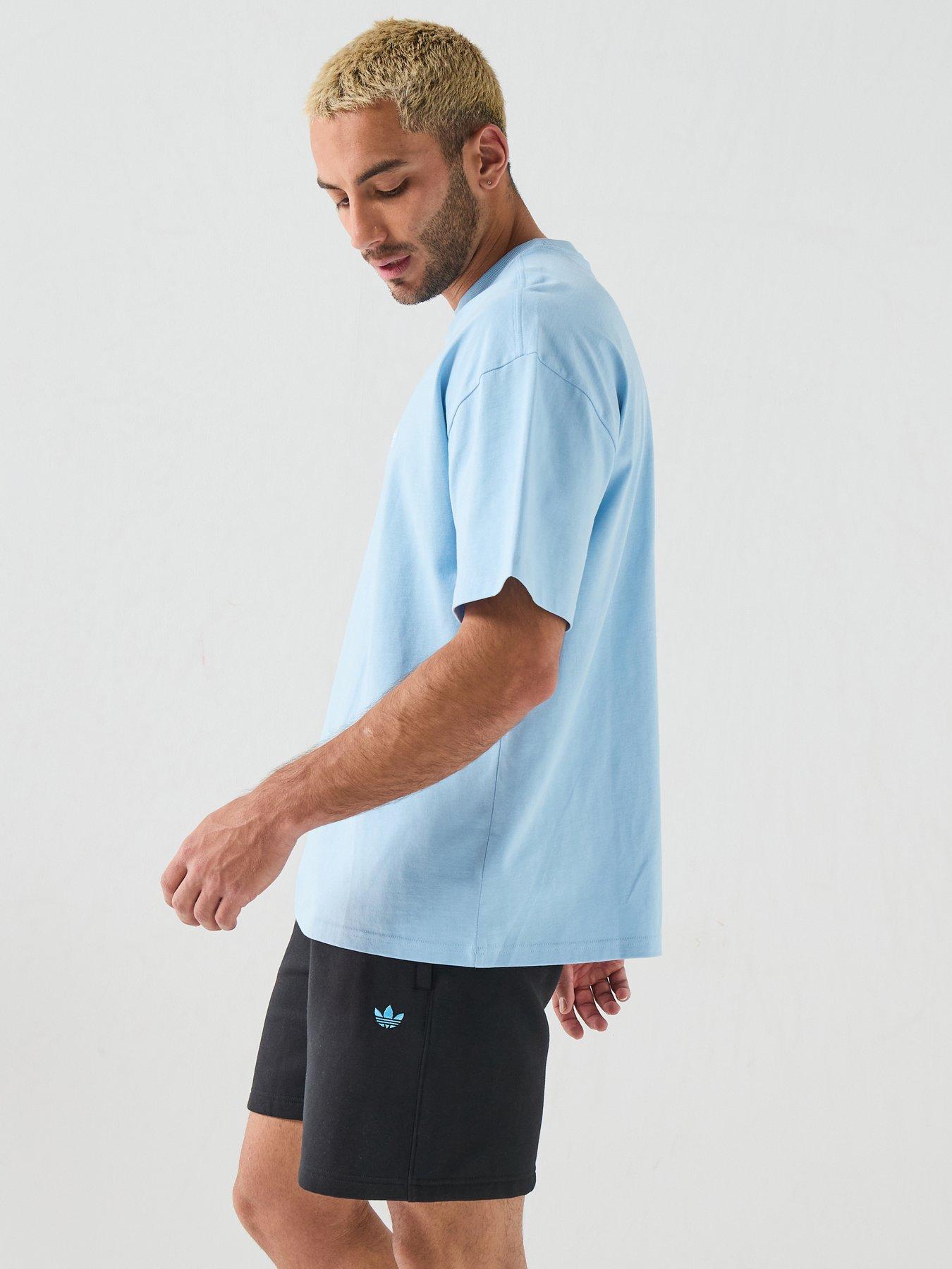 Image 5 of 6 of adidas Originals Mens Essentials T-Shirt - Blue