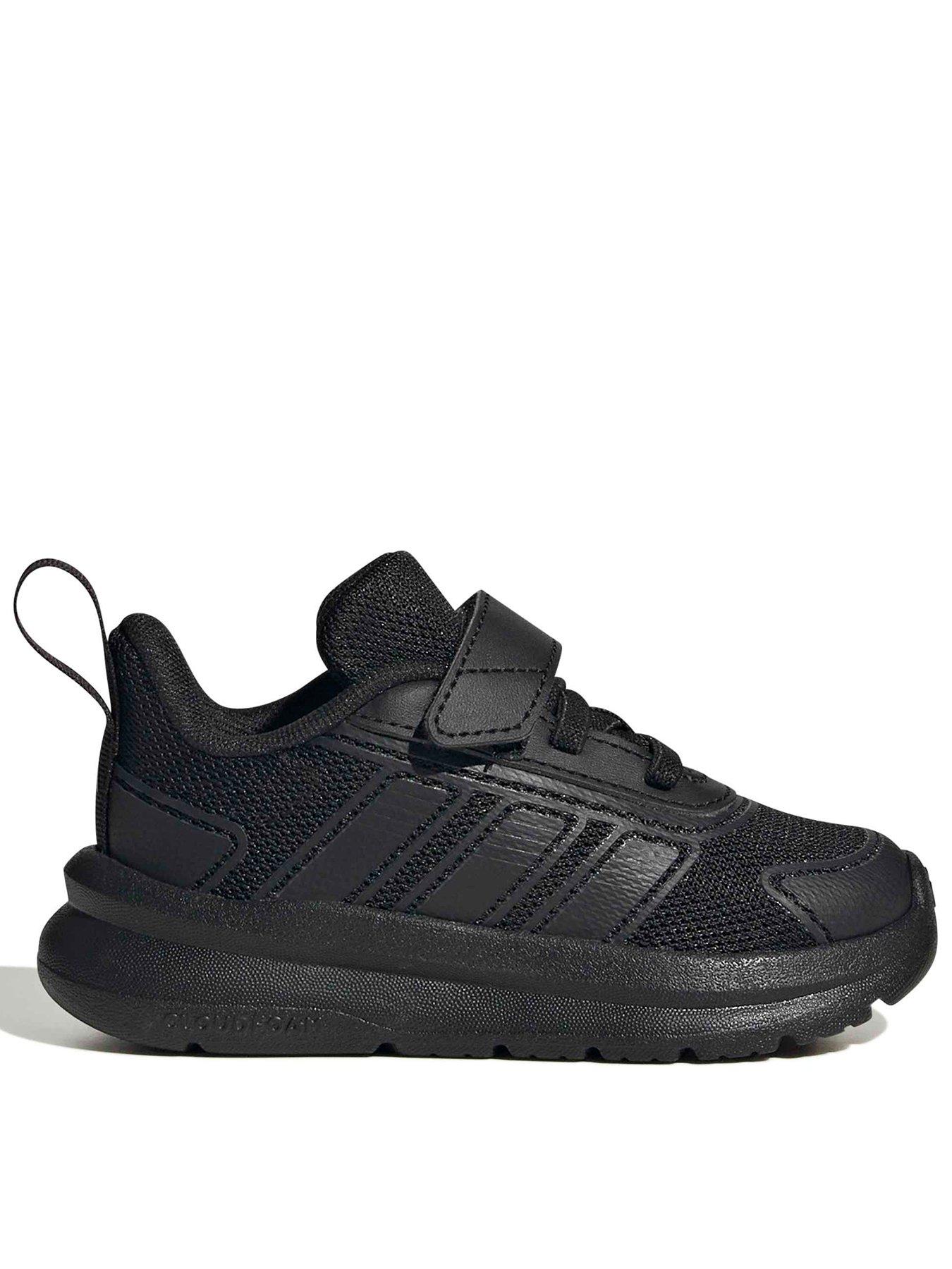 adidas Sportswear Infant Tensaur Run 4.0 Elastic Trainers - Black