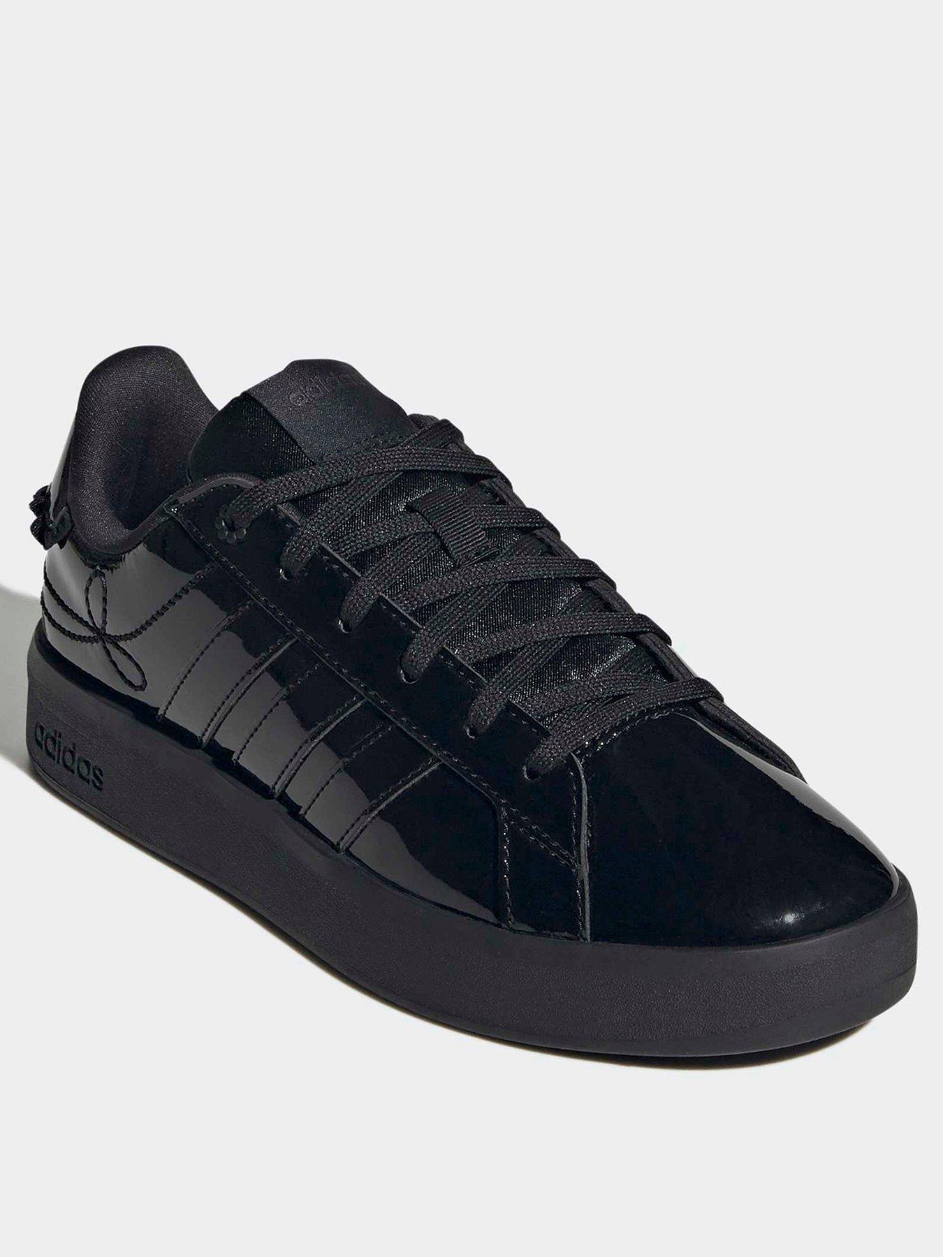 Image 2 of 8 of adidas Sportswear Junior Girls Grand Court 3.0 Trainers - Black