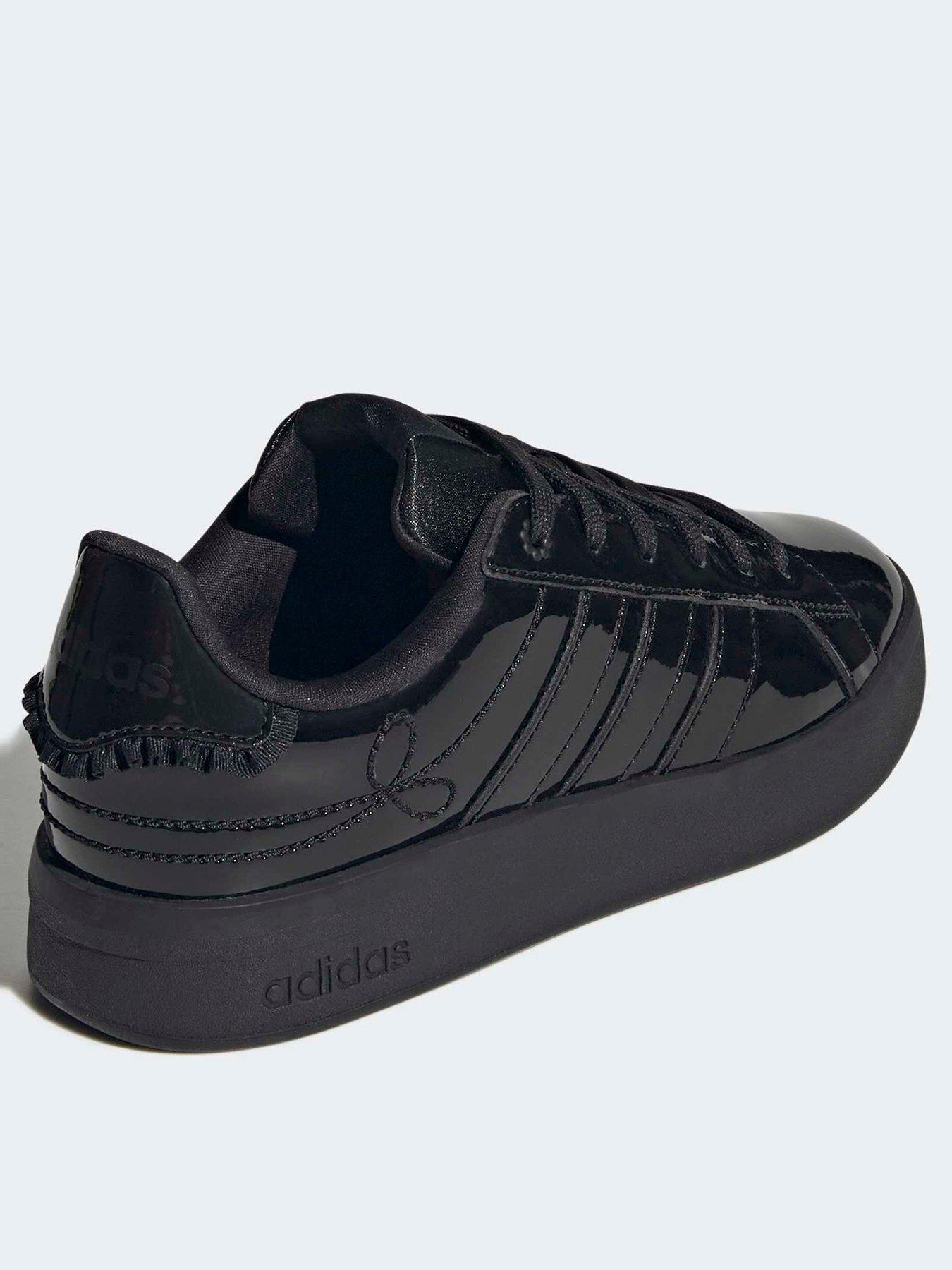 Image 3 of 8 of adidas Sportswear Junior Girls Grand Court 3.0 Trainers - Black