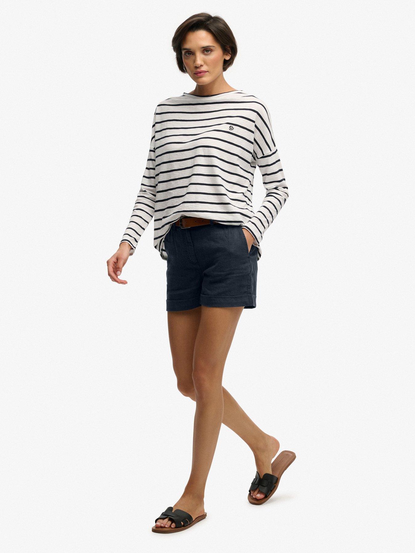 superdry-mid-rise-linen-shortdetail