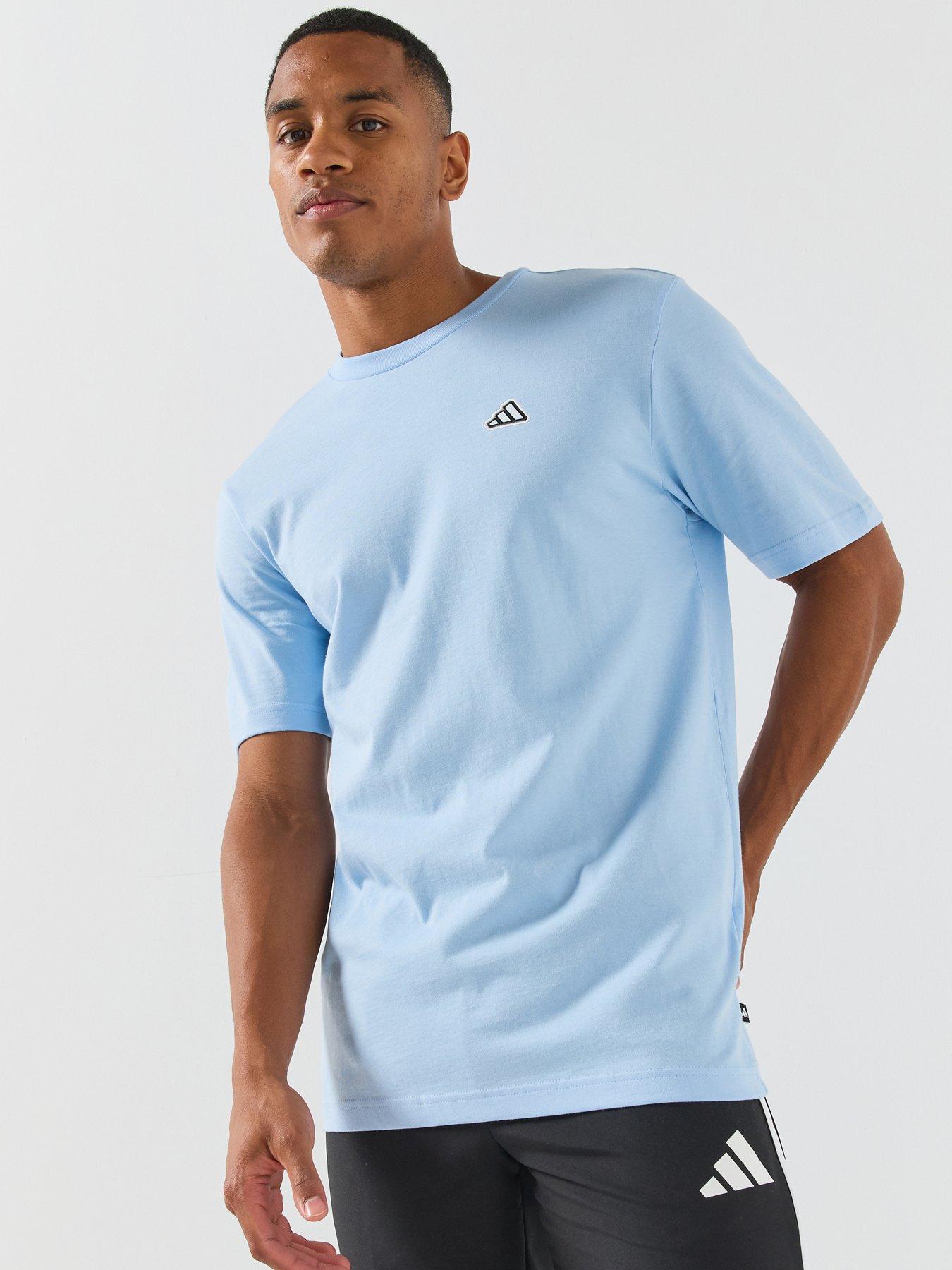 adidas Sportswear Mens Icon Tee - Blue