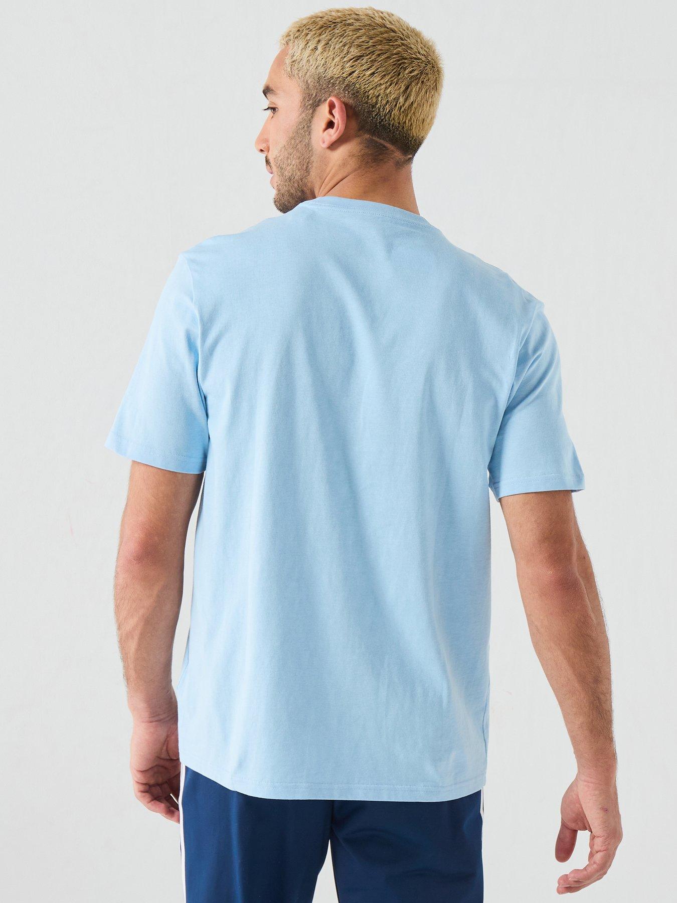Image 2 of 6 of adidas Originals Mens Essentials Short Sleeve T-shirt - Blue