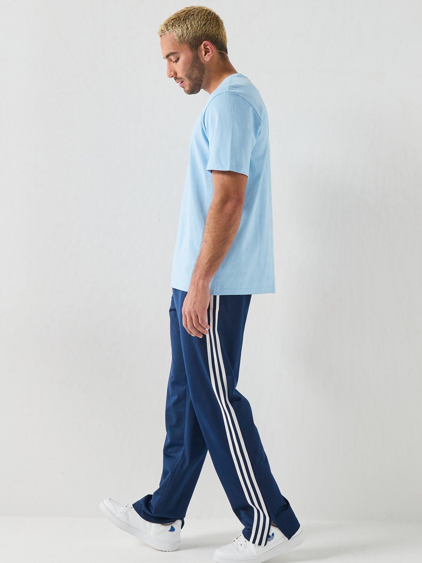 Image 5 of 6 of adidas Originals Mens Essentials Short Sleeve T-shirt - Blue