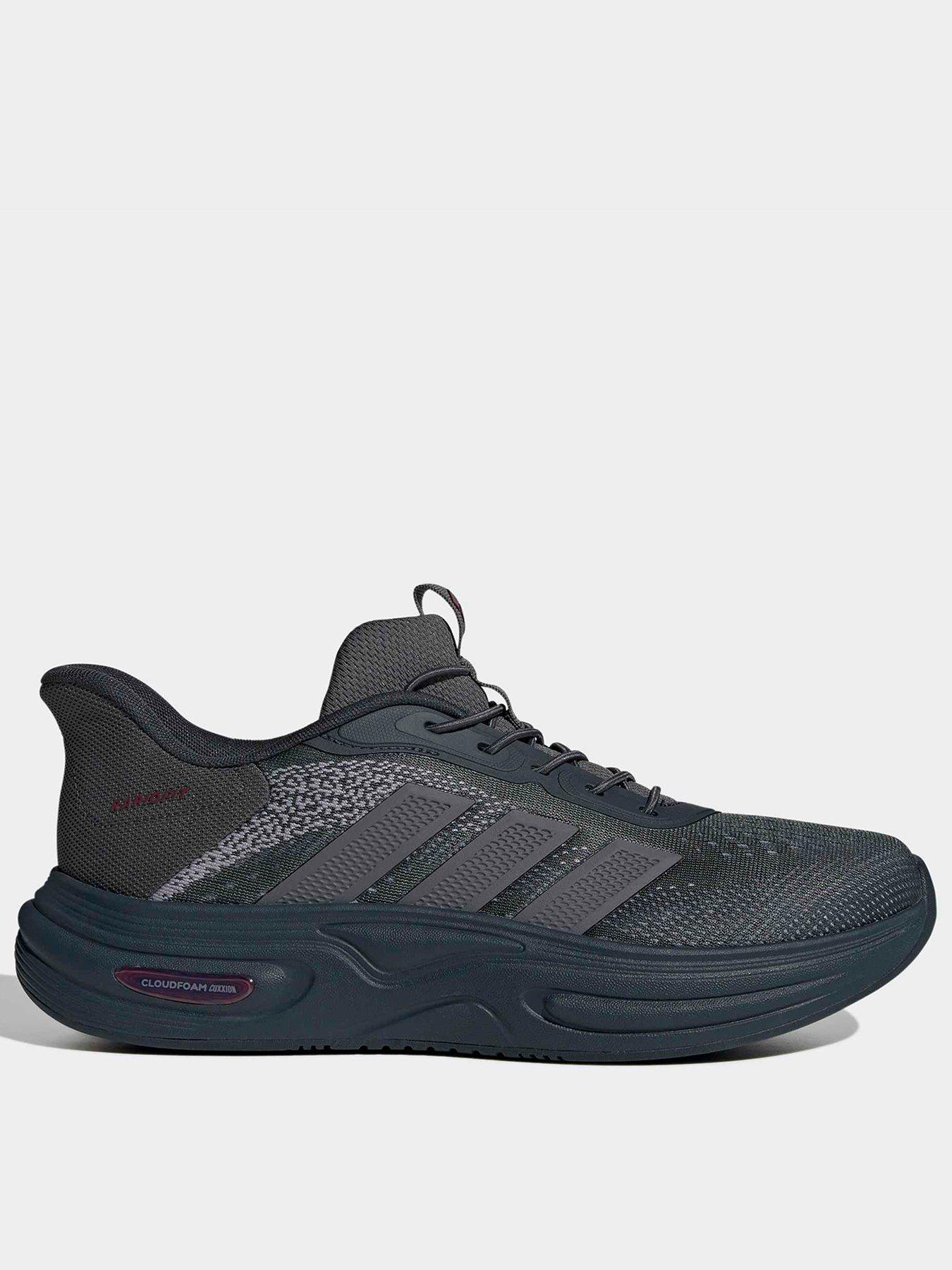 adidas Sportswear Mens Cloudfoam Cuxxion Rapidfit Trainers - Dark Grey