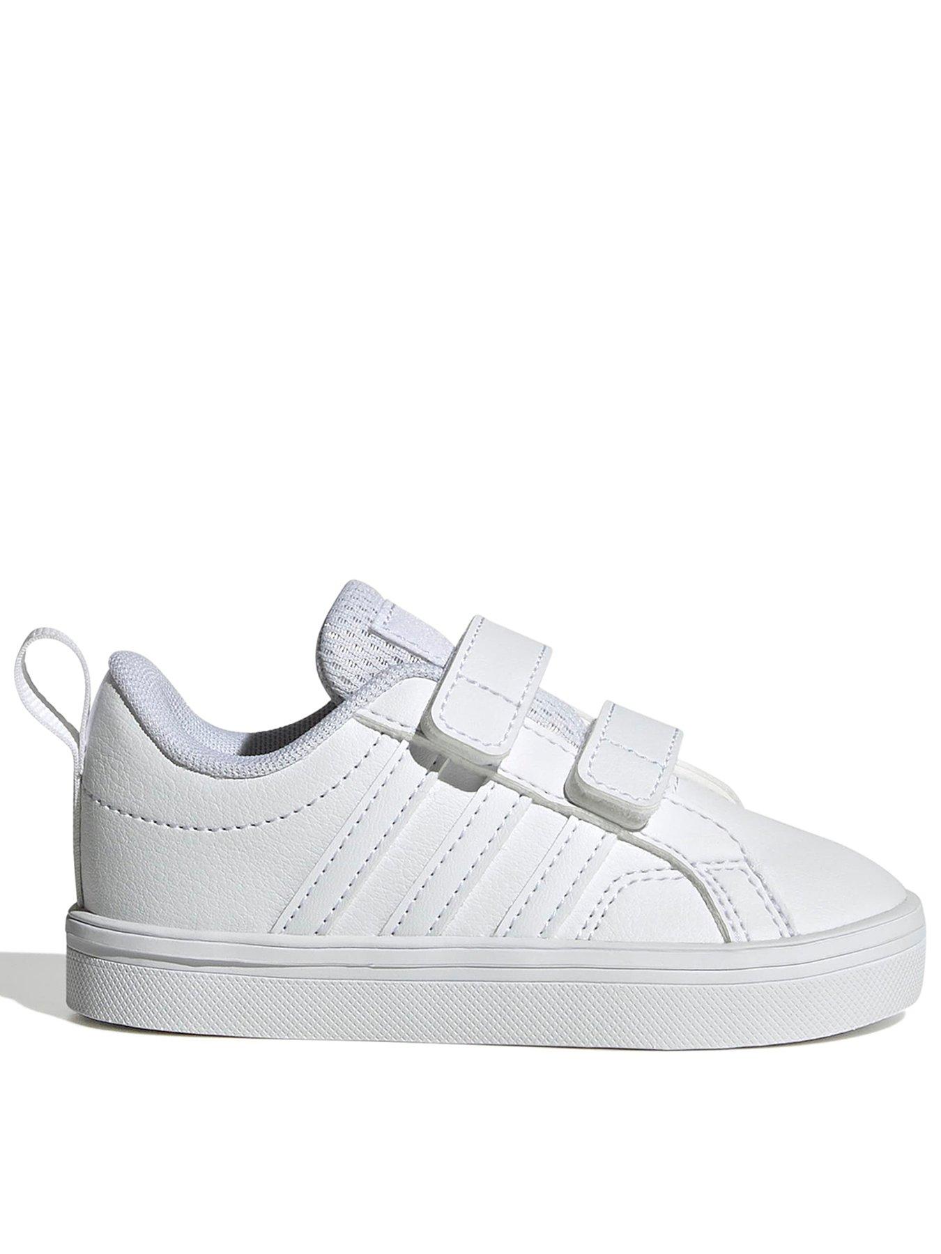 Image 1 of 6 of adidas Sportswear Kids' VS Pace 2.0 Breathable Mesh Trainers - White
