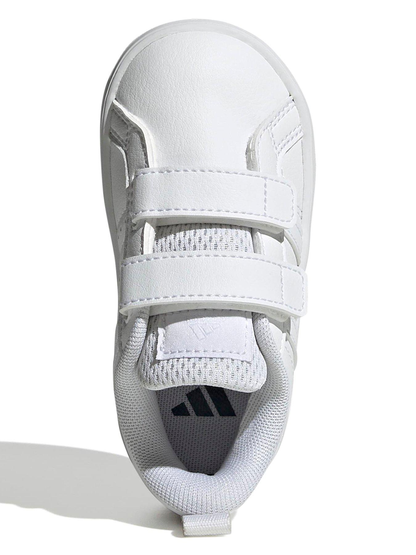 Image 4 of 6 of adidas Sportswear Kids' VS Pace 2.0 Breathable Mesh Trainers - White