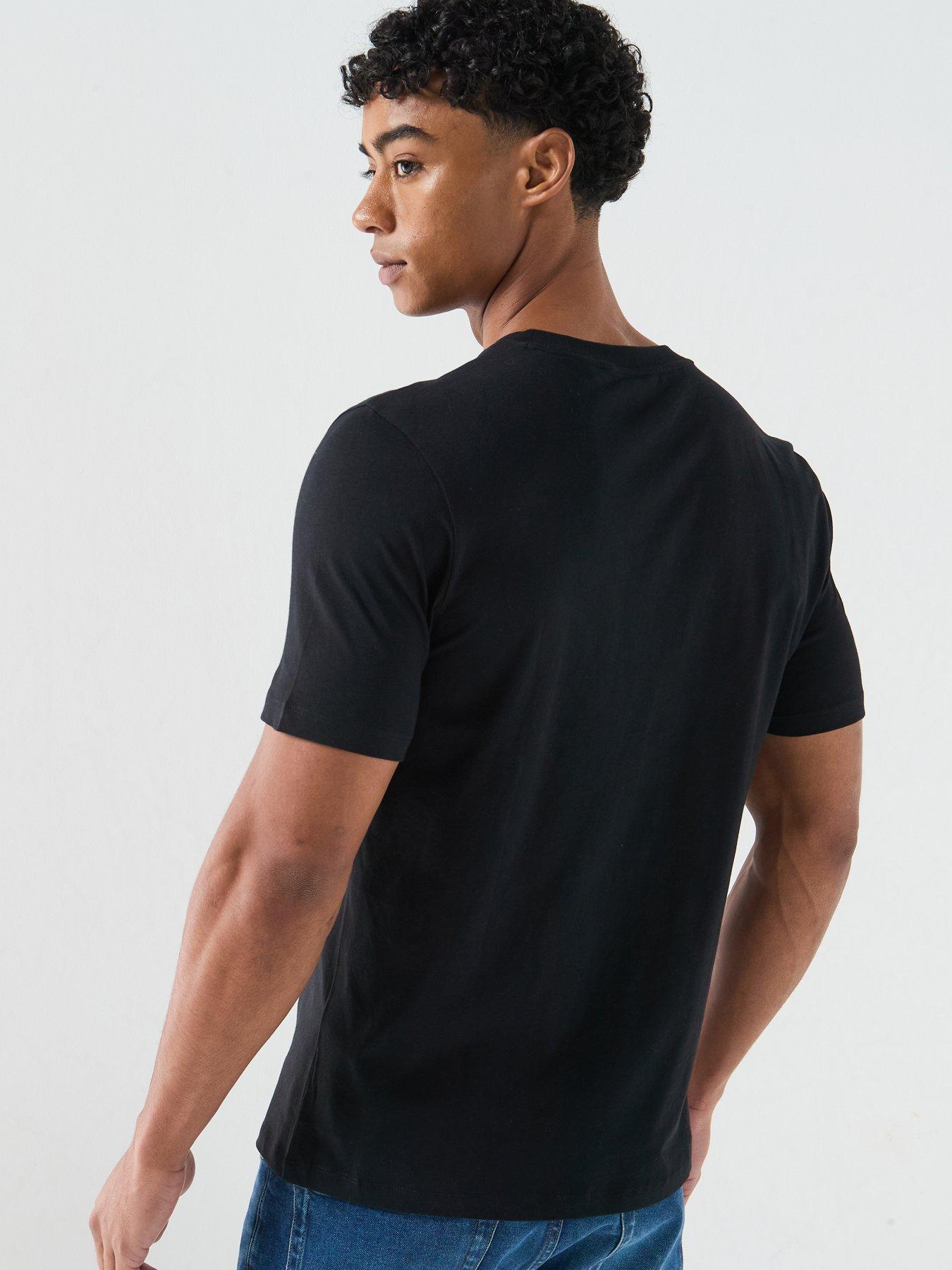 Image 2 of 6 of HUGO Dirunn Dalmatian Graphic T-Shirt - Black