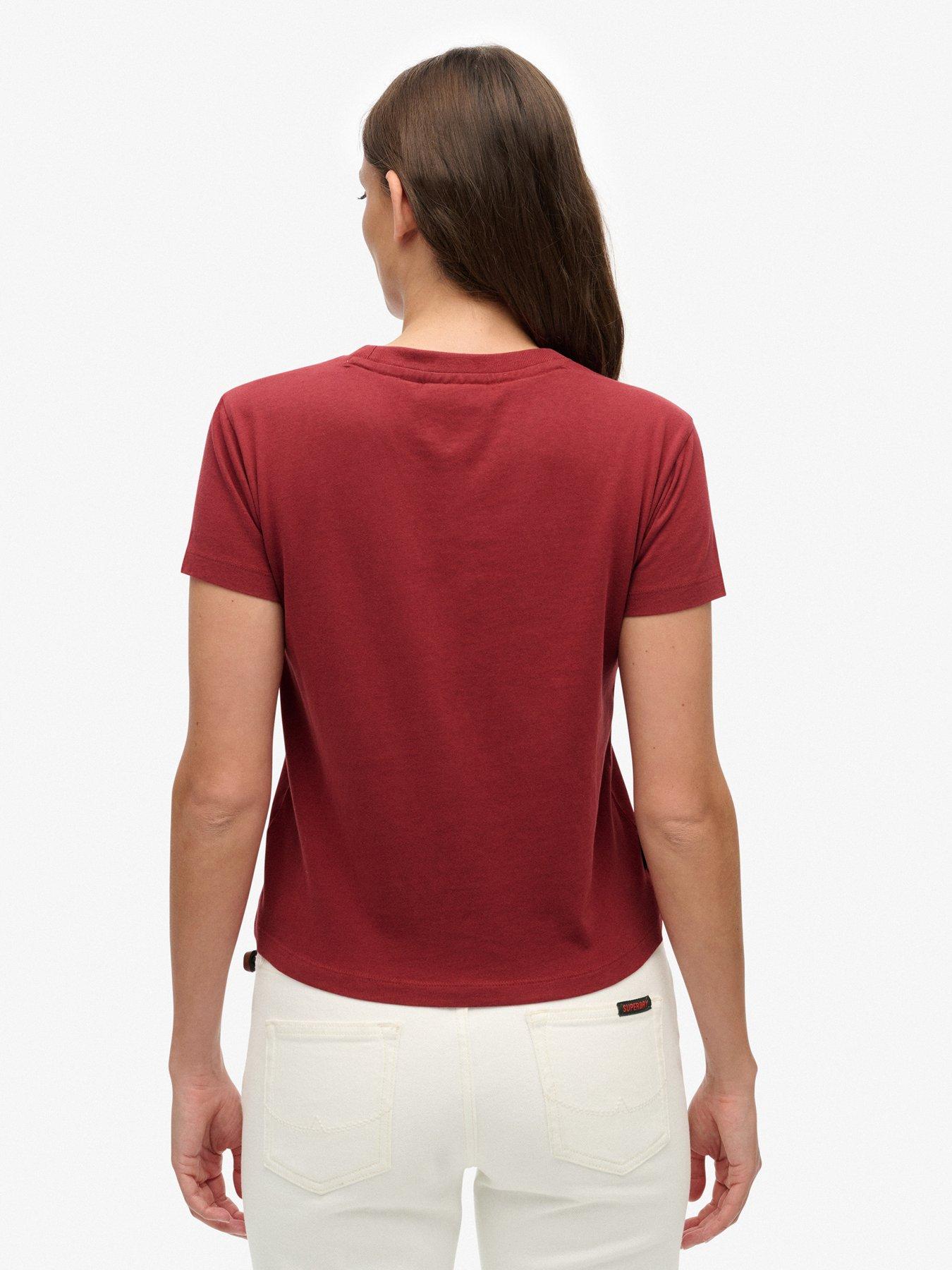 superdry-essential-logo-fitted-t-shirt-redstillFront