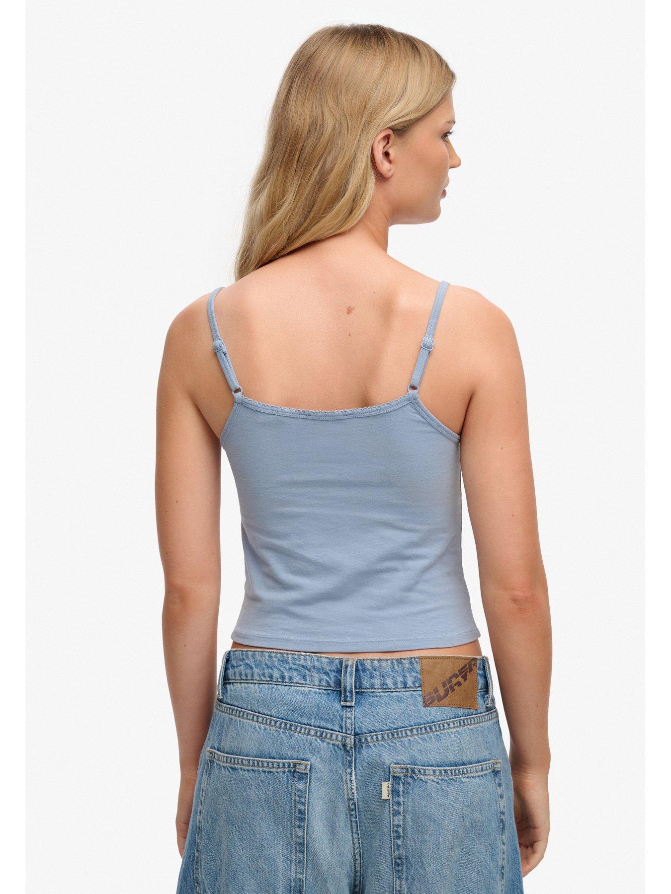superdry-ath-ess-graphic-cami-bluestillFront