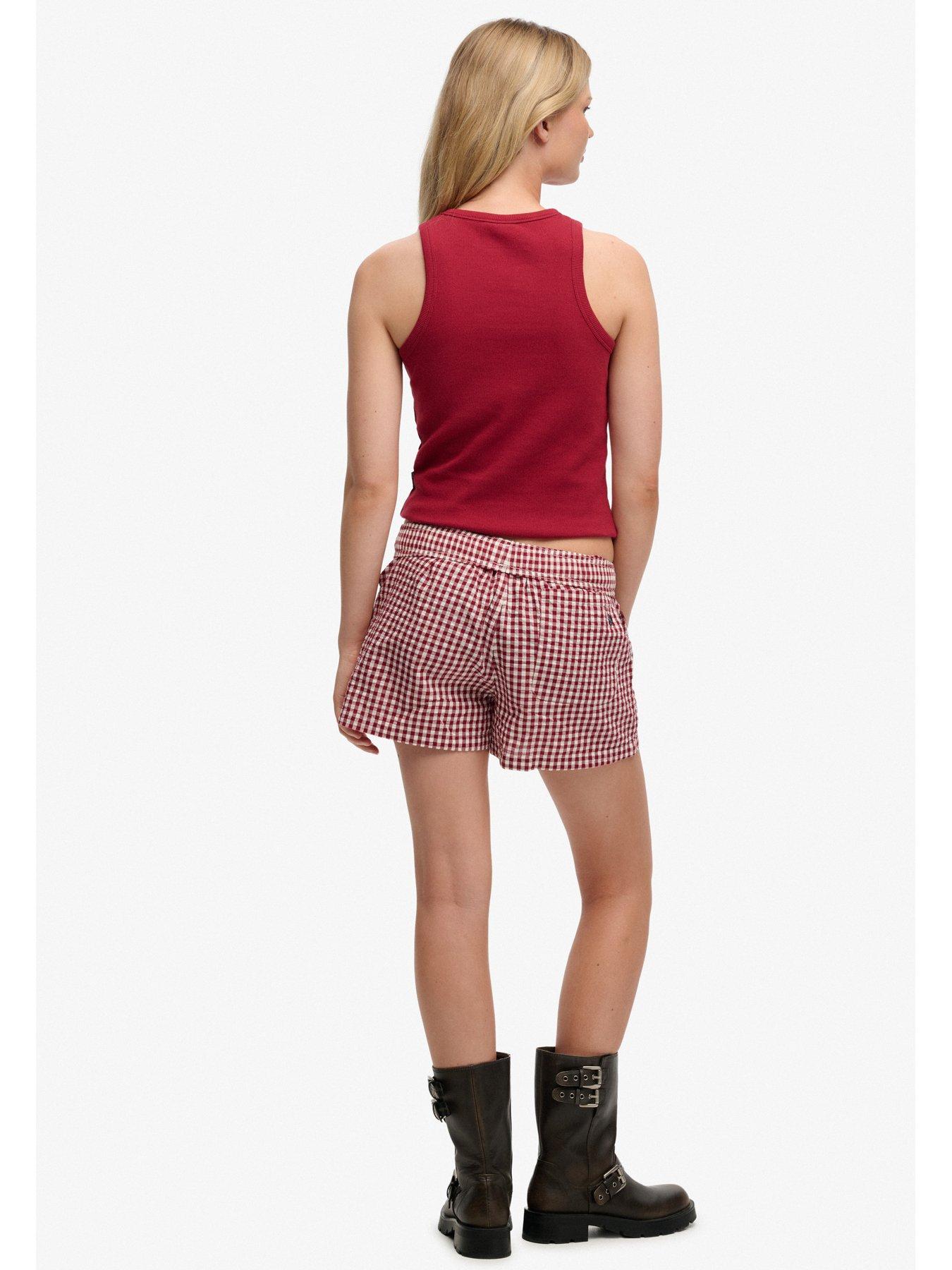 superdry-cotton-stripe-elastic-shortoutfit