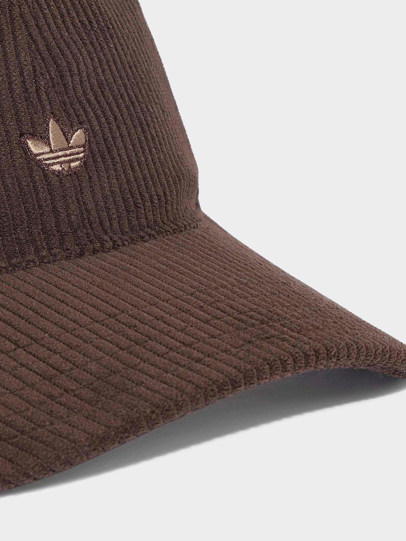 Image 3 of 3 of adidas Originals Mens Corduroy Baseball Cap - Brown