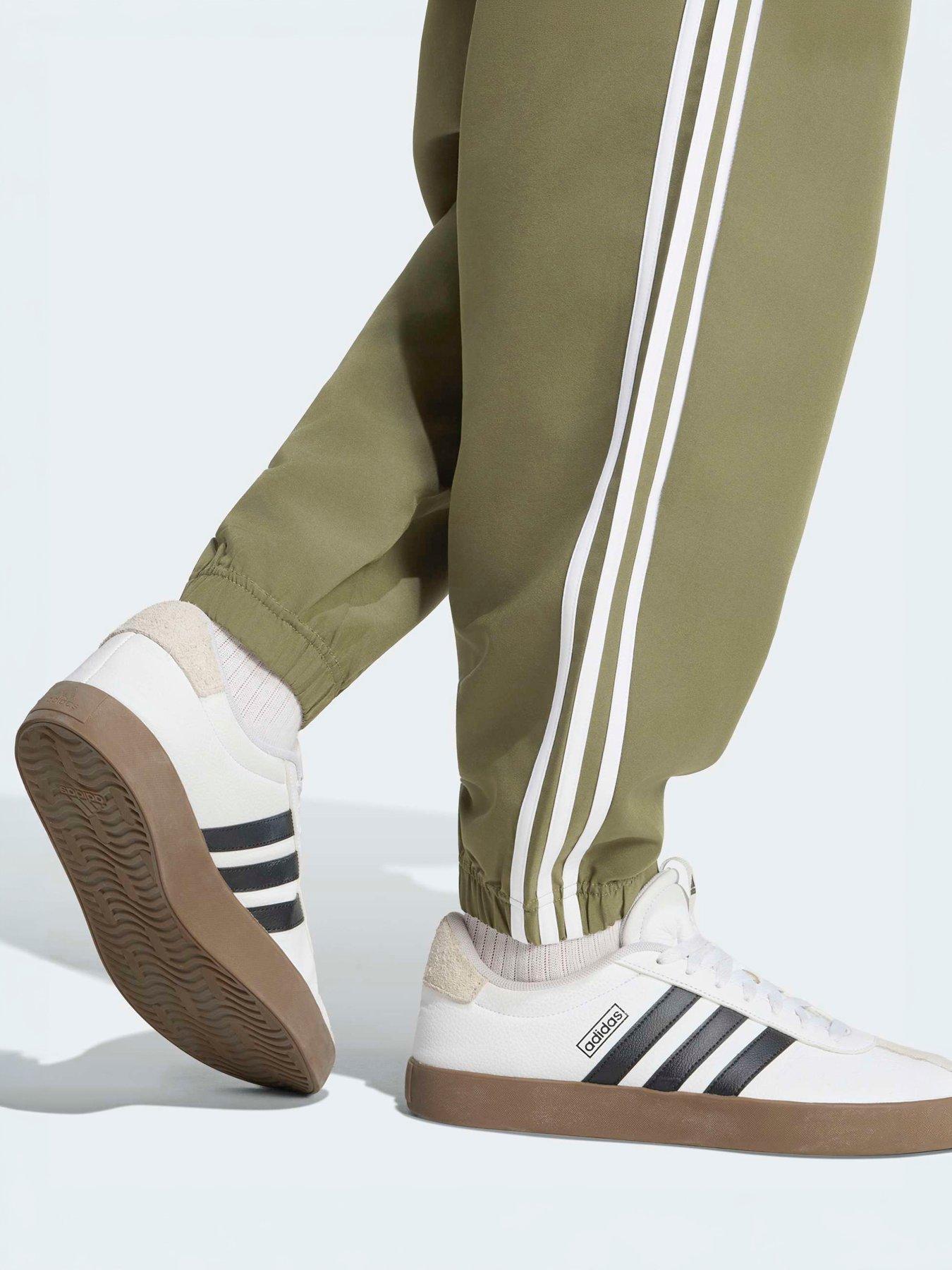 Image 5 of 7 of adidas Sportswear Mens 3 Stripe Woven Tracksuit - Green