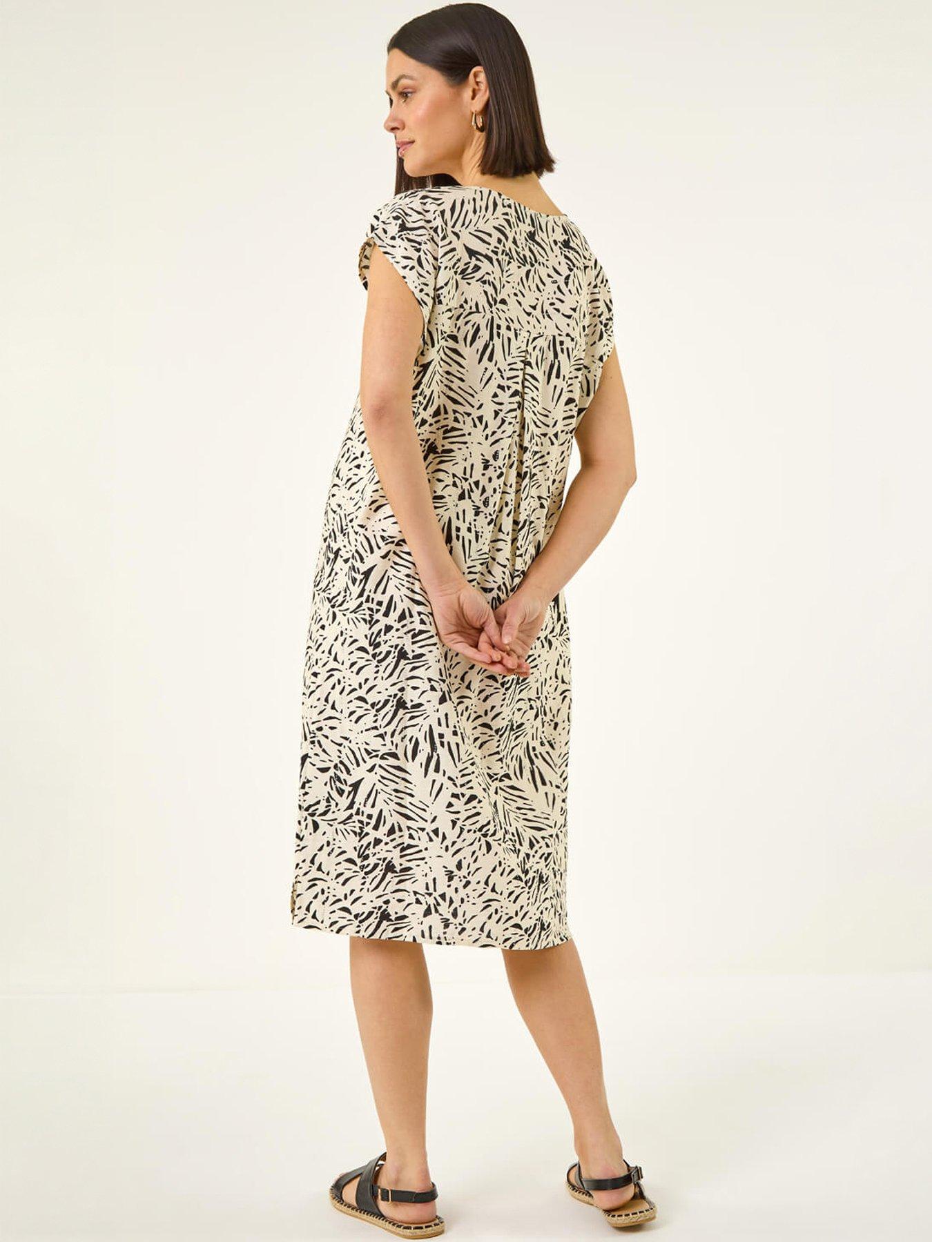 roman-speckled-print-hotfix-shift-dressstillFront