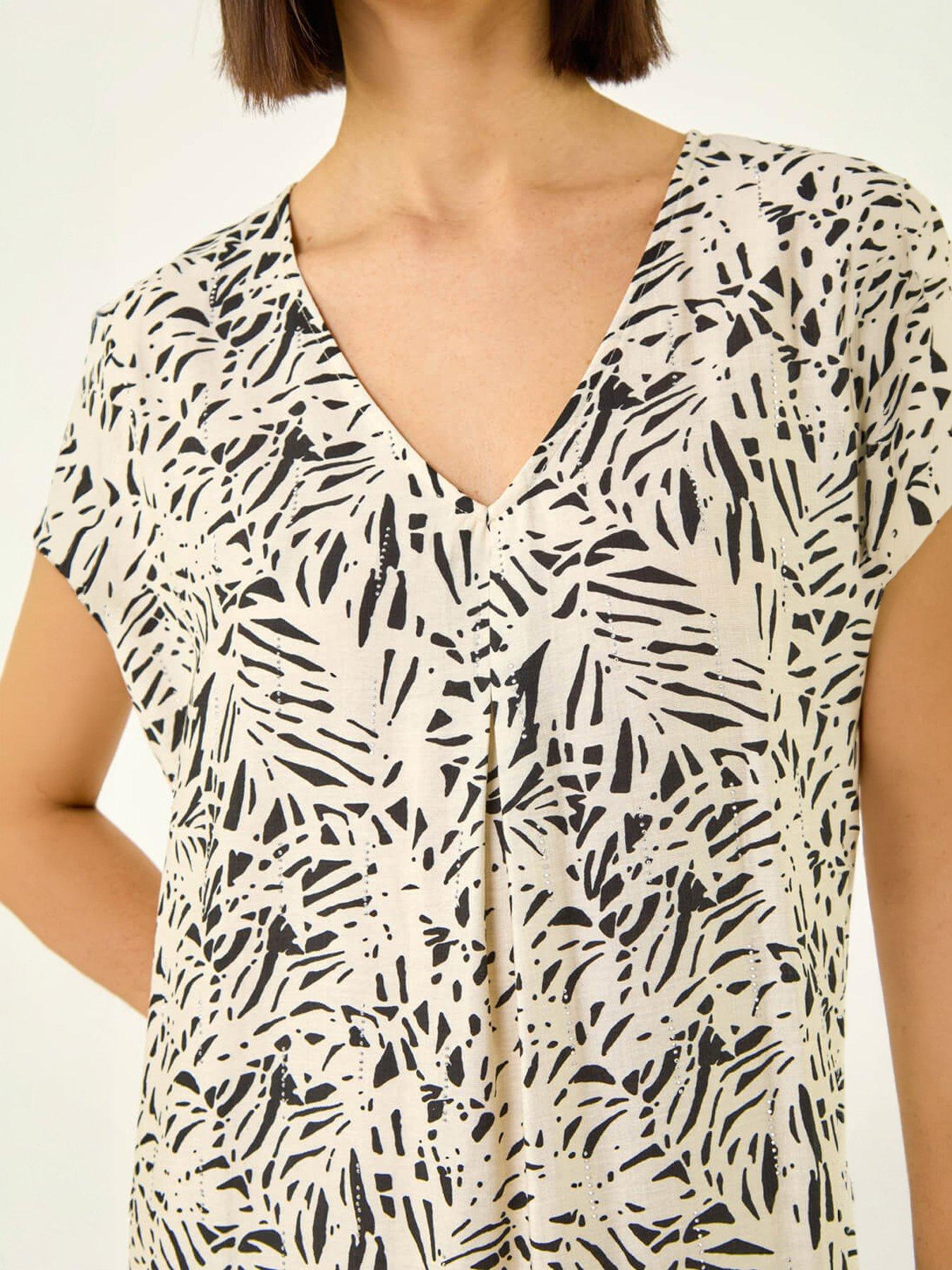 roman-speckled-print-hotfix-shift-dressdetail