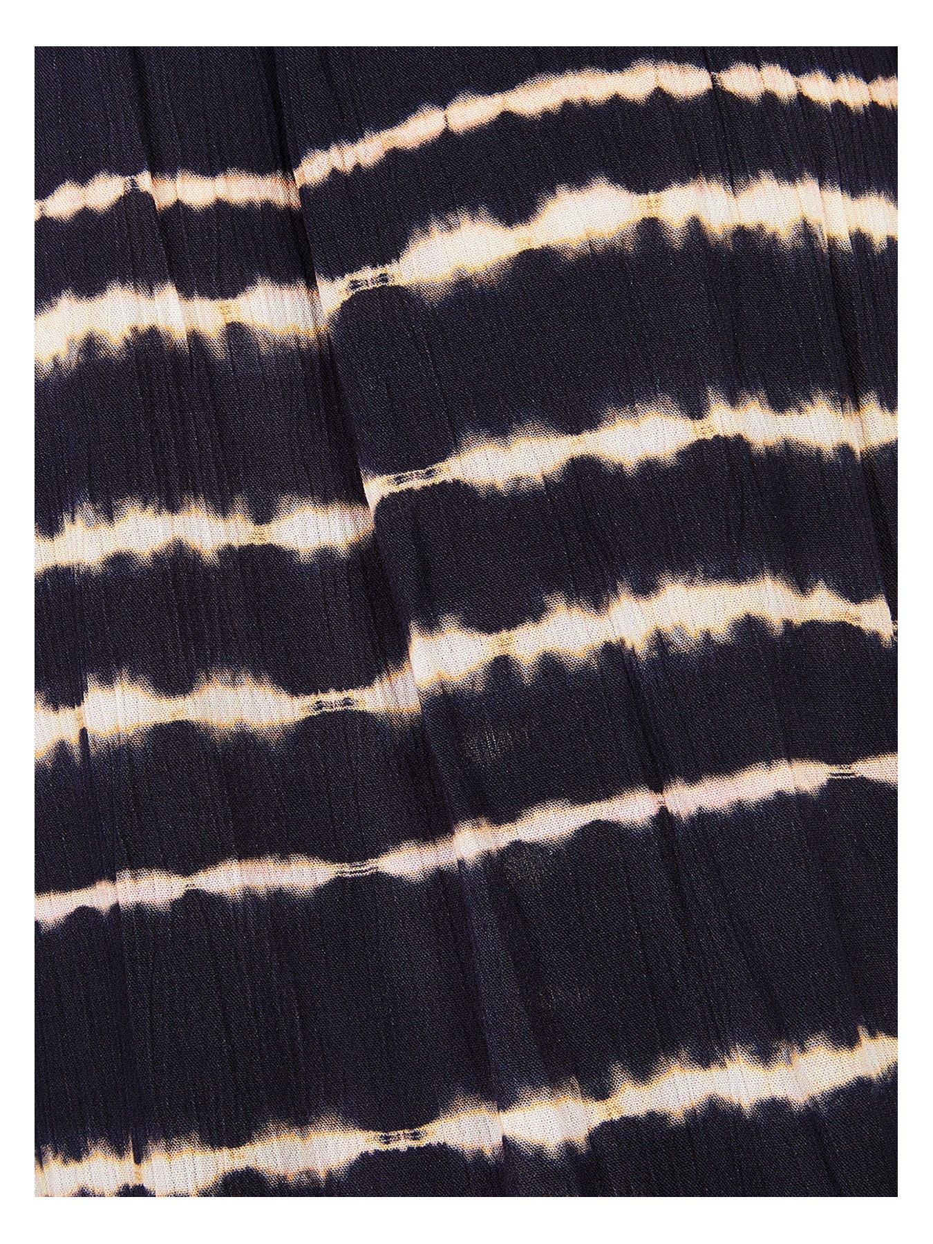 Image 3 of 3 of Monsoon Girls Storm Tie Dye Maxi Dress - Black