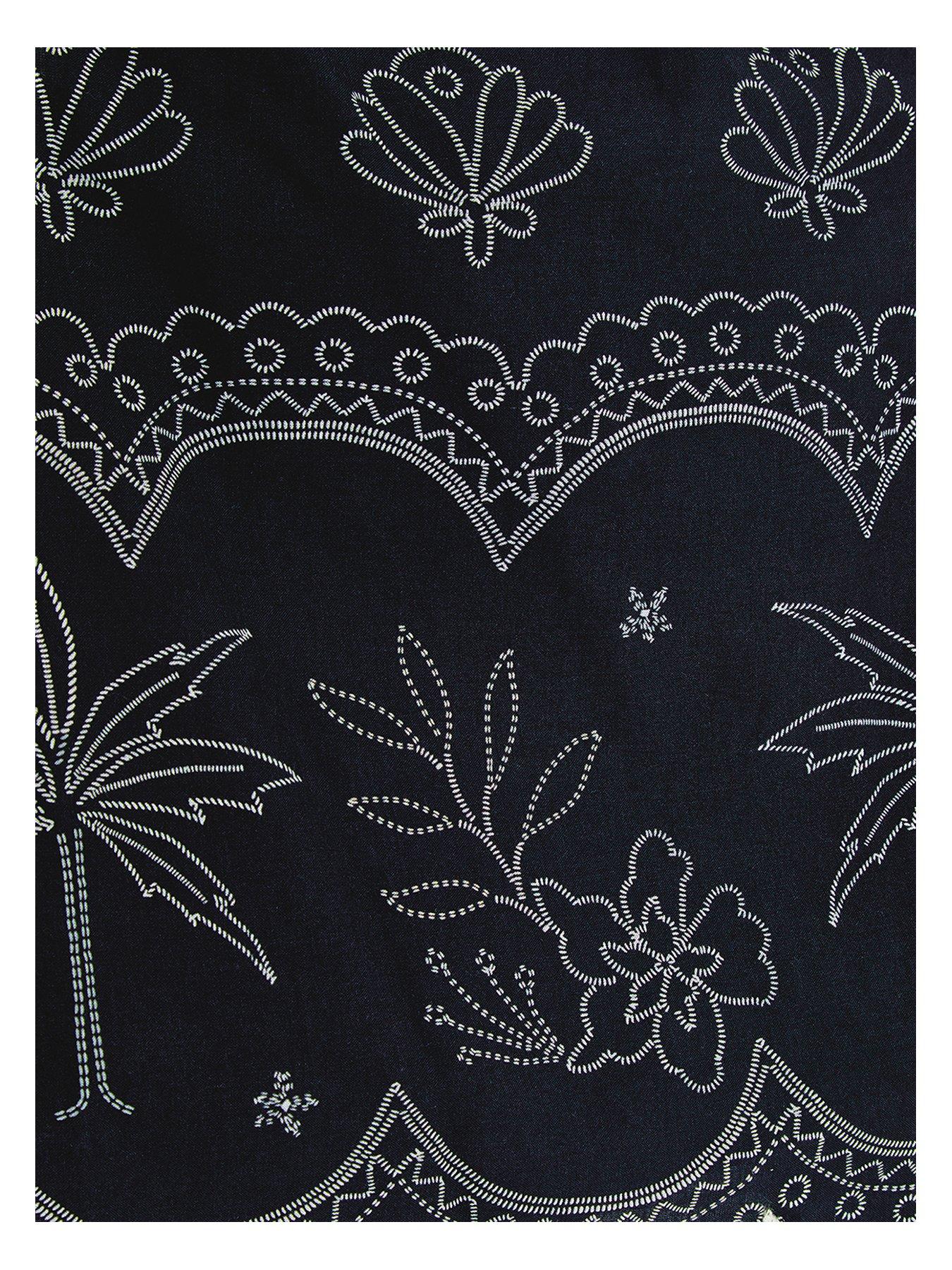 Image 3 of 3 of Monsoon Girls Storm Embroidered Short Set - Black