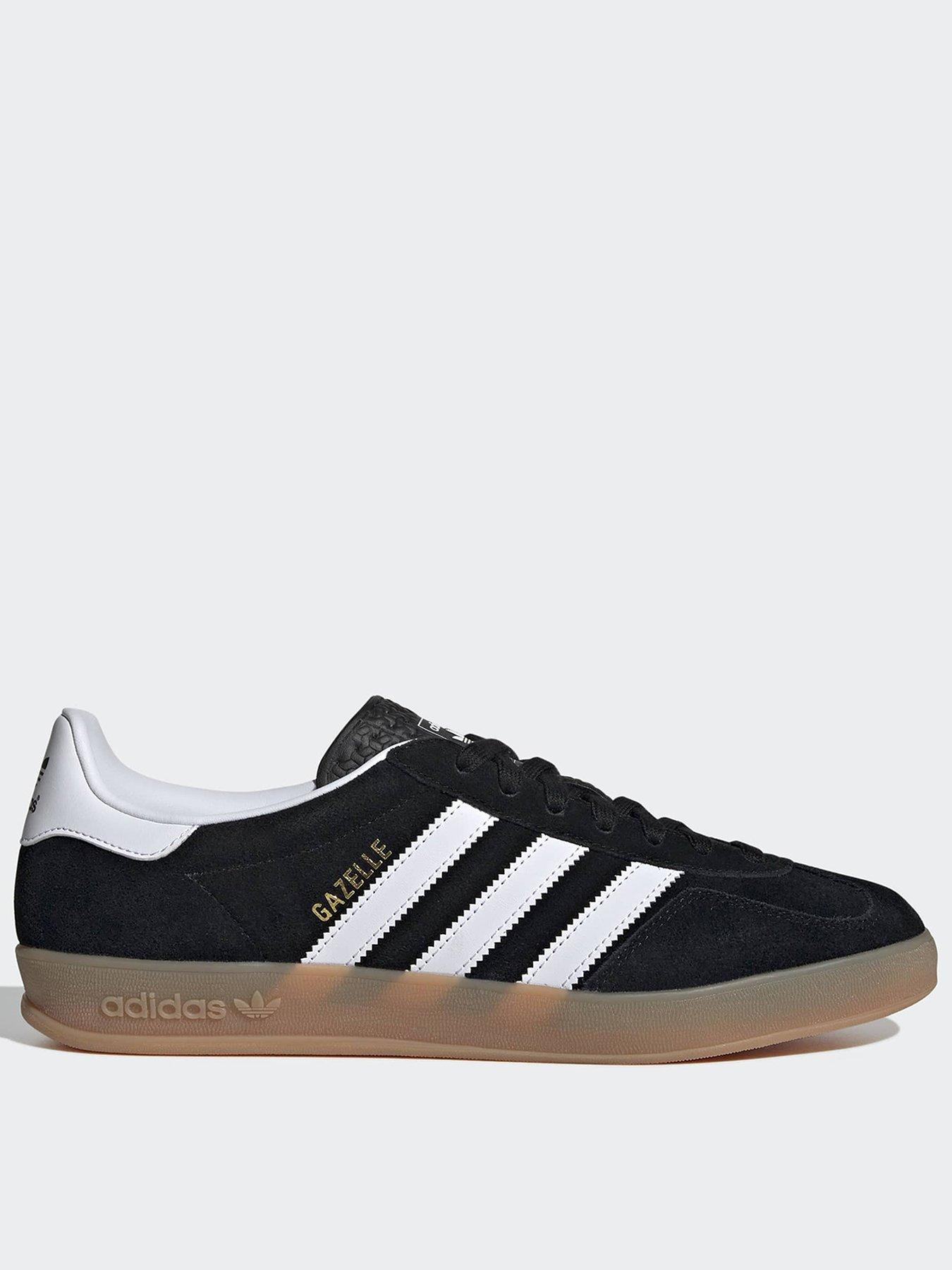 adidas Originals Unisex Gazelle Indoor Trainers - Black