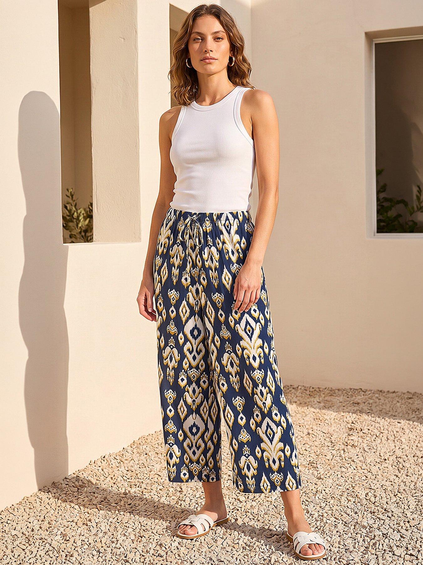 roman-petite-aztec-stretch-trouserfront