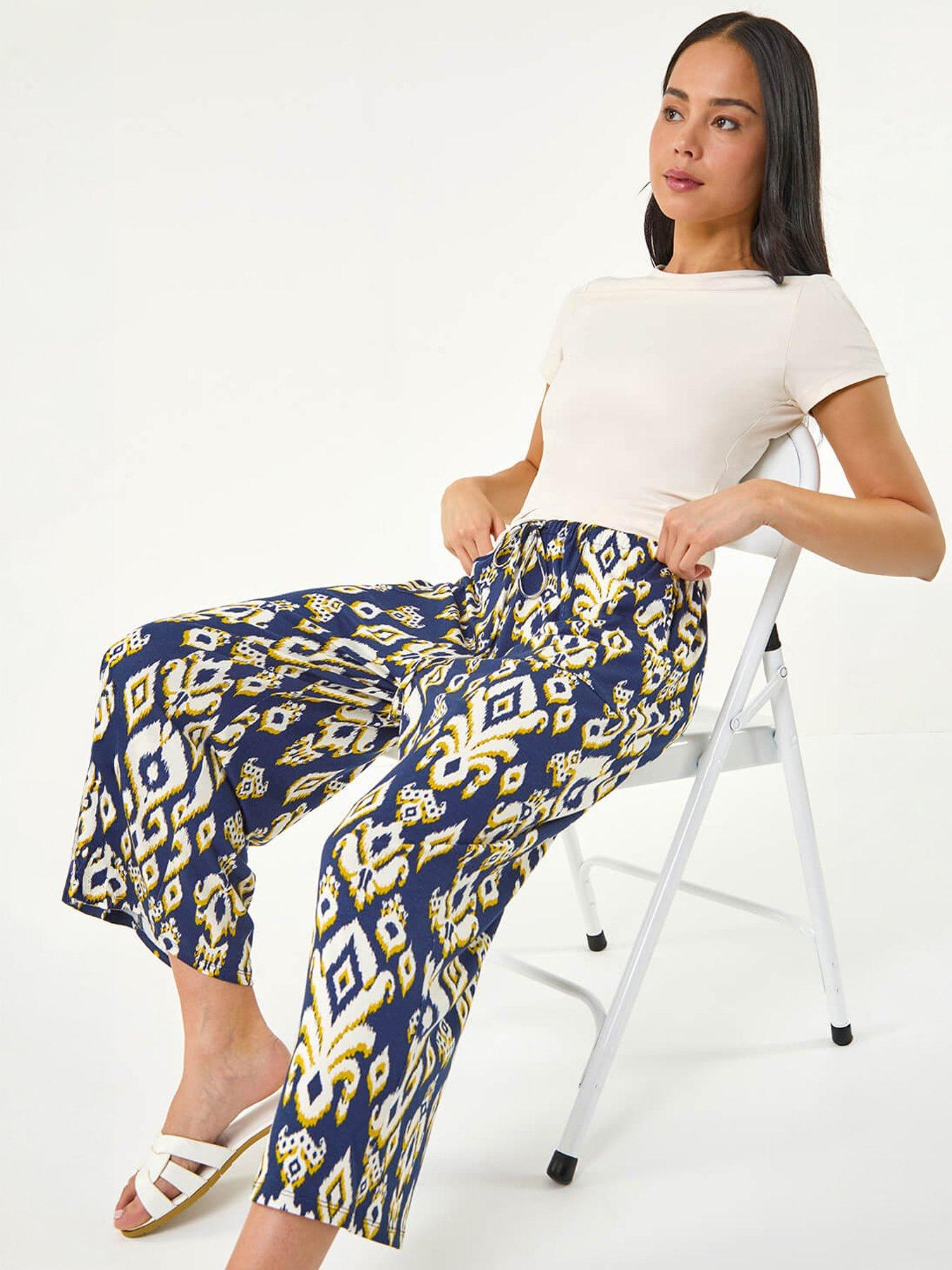 roman-petite-aztec-stretch-trouseroutfit