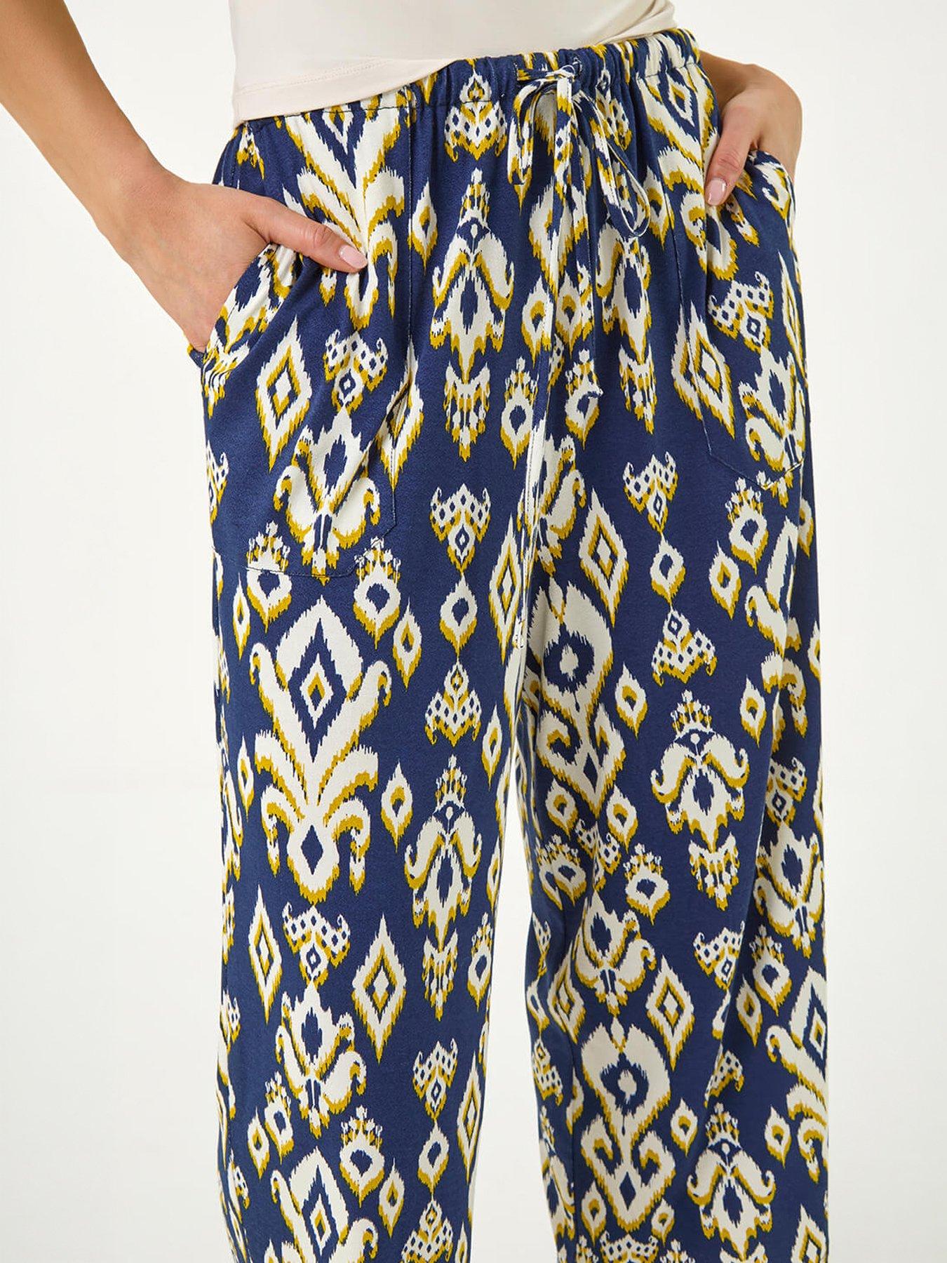 roman-petite-aztec-stretch-trouserdetail