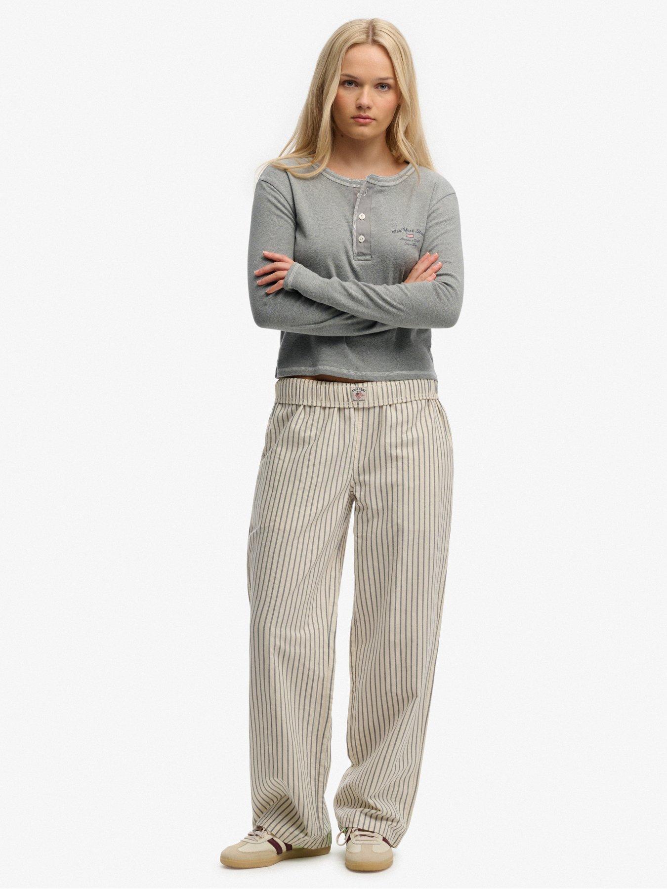 Image 3 of 6 of Superdry Athletic Button Down Long Sleeve Top - Grey