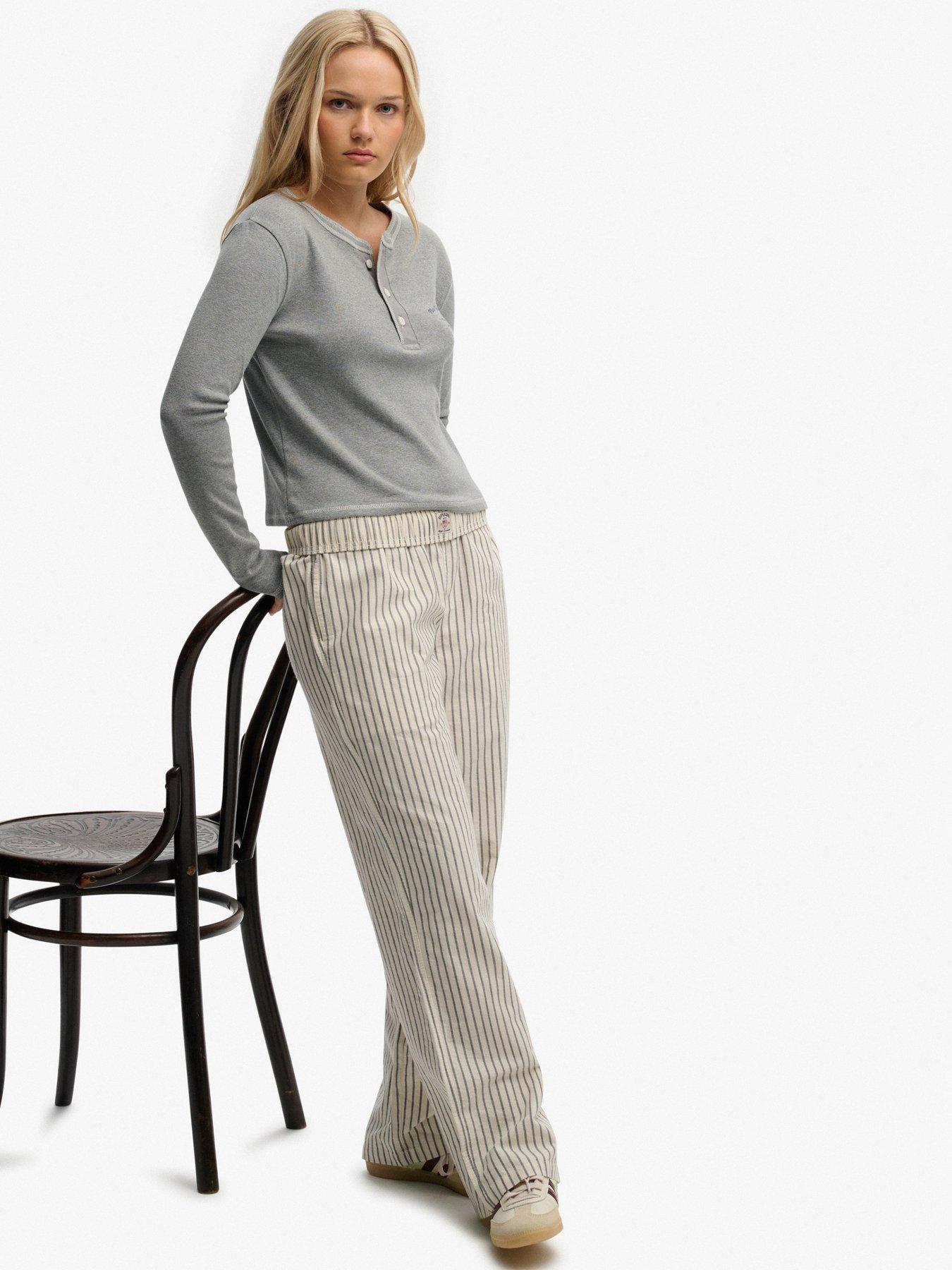 Image 5 of 6 of Superdry Athletic Button Down Long Sleeve Top - Grey