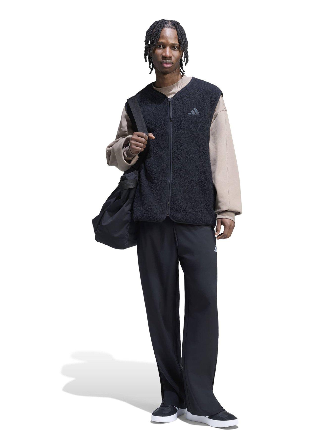 Image 3 of 5 of adidas Sportswear Mens Straight Leg Pant - Black