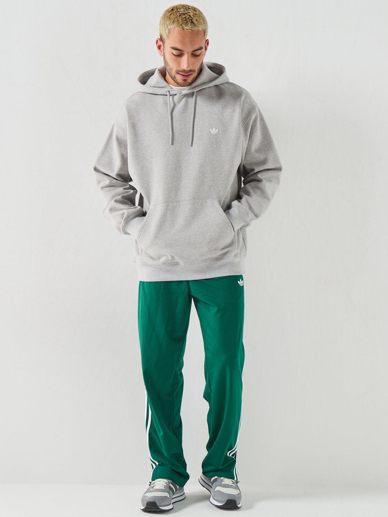 Image 3 of 6 of adidas Originals Mens Essentialong Sleeve Loose Hoodie - Grey