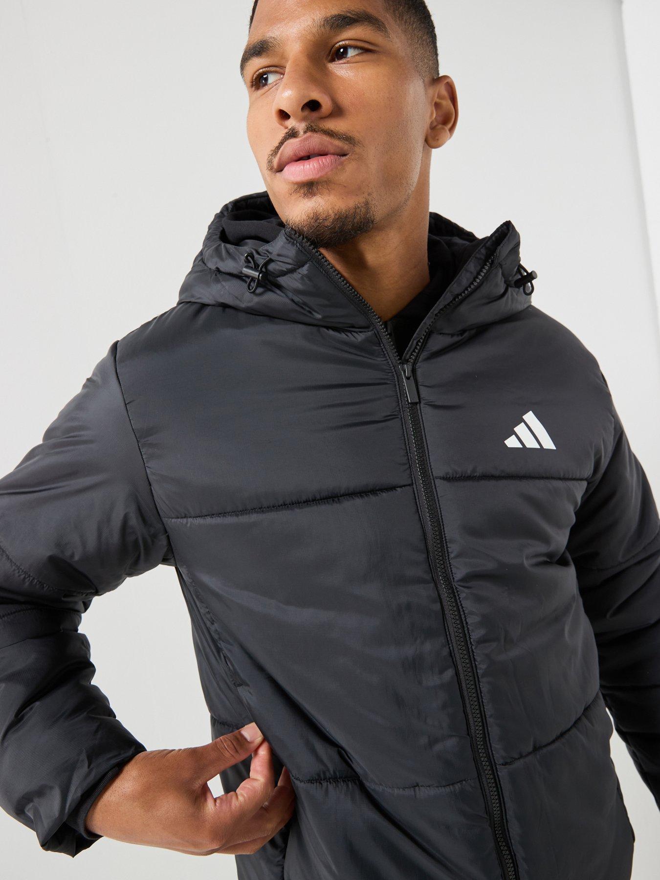 adidas Sportswear Mens Essentials Insulated Puffer Jacket - Black