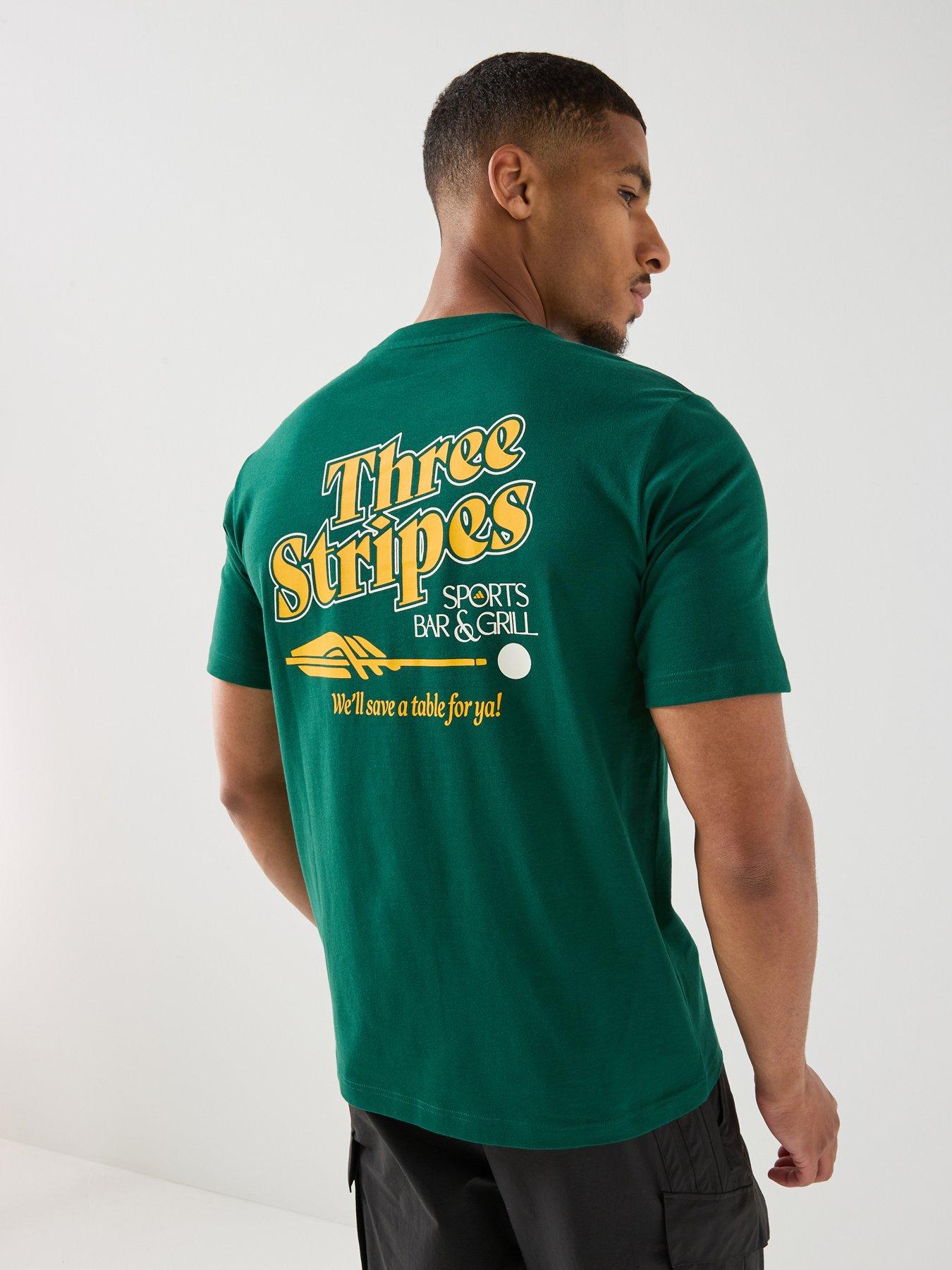adidas Sportswear Mens Mens Graphic T-Shirt - Green