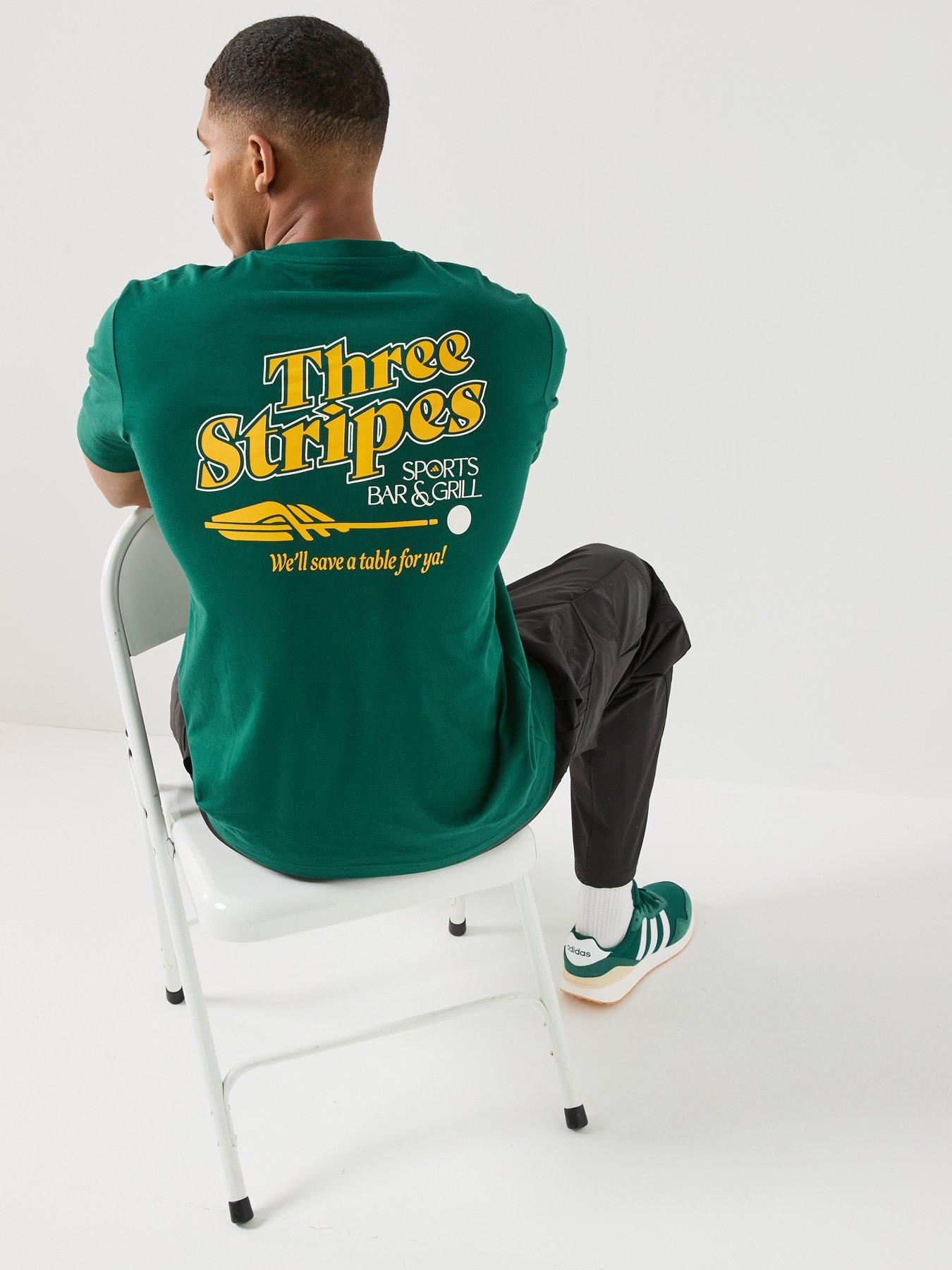 Image 3 of 6 of adidas Sportswear Mens Mens Graphic T-Shirt - Green