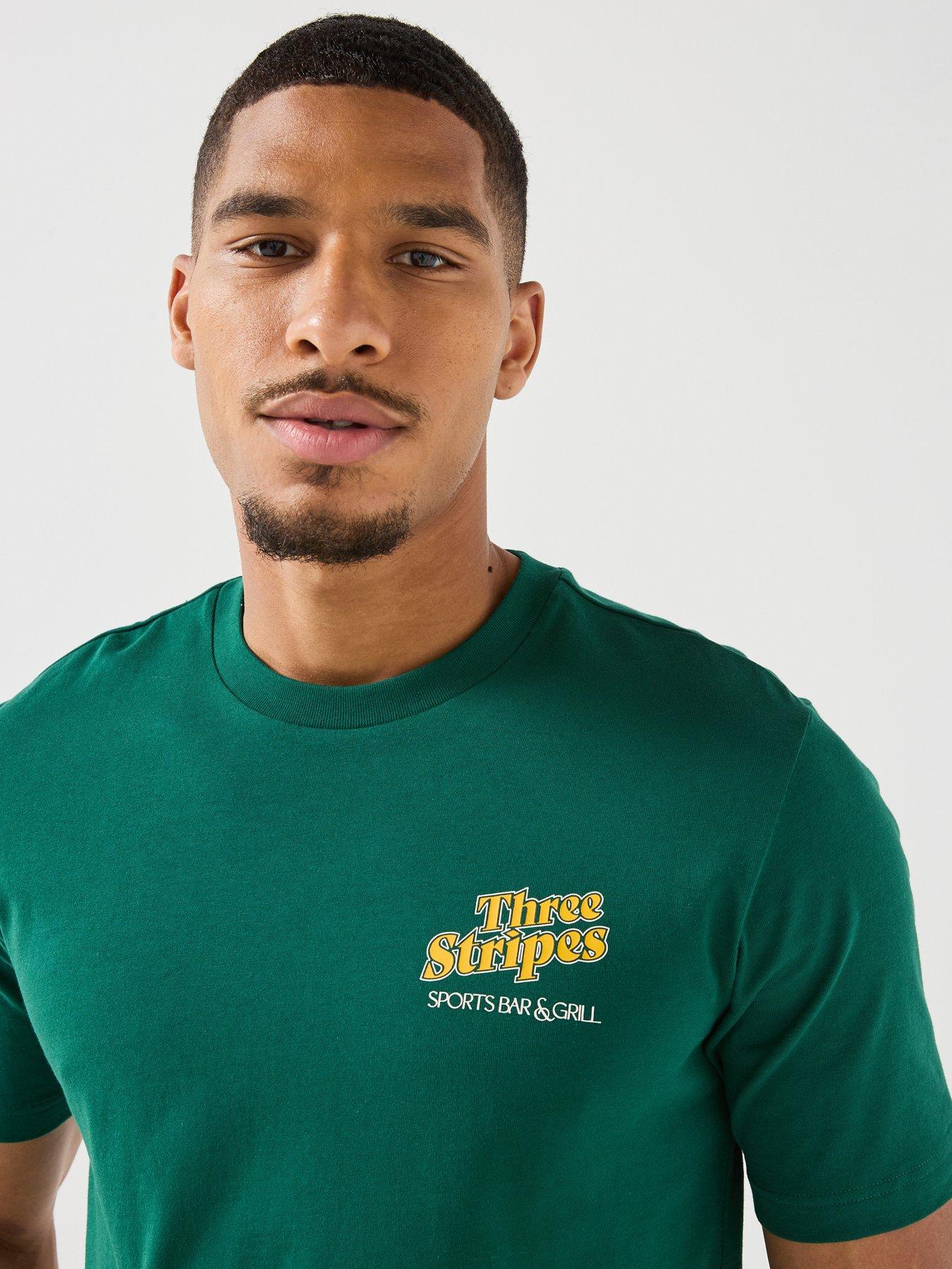 Image 4 of 6 of adidas Sportswear Mens Mens Graphic T-Shirt - Green