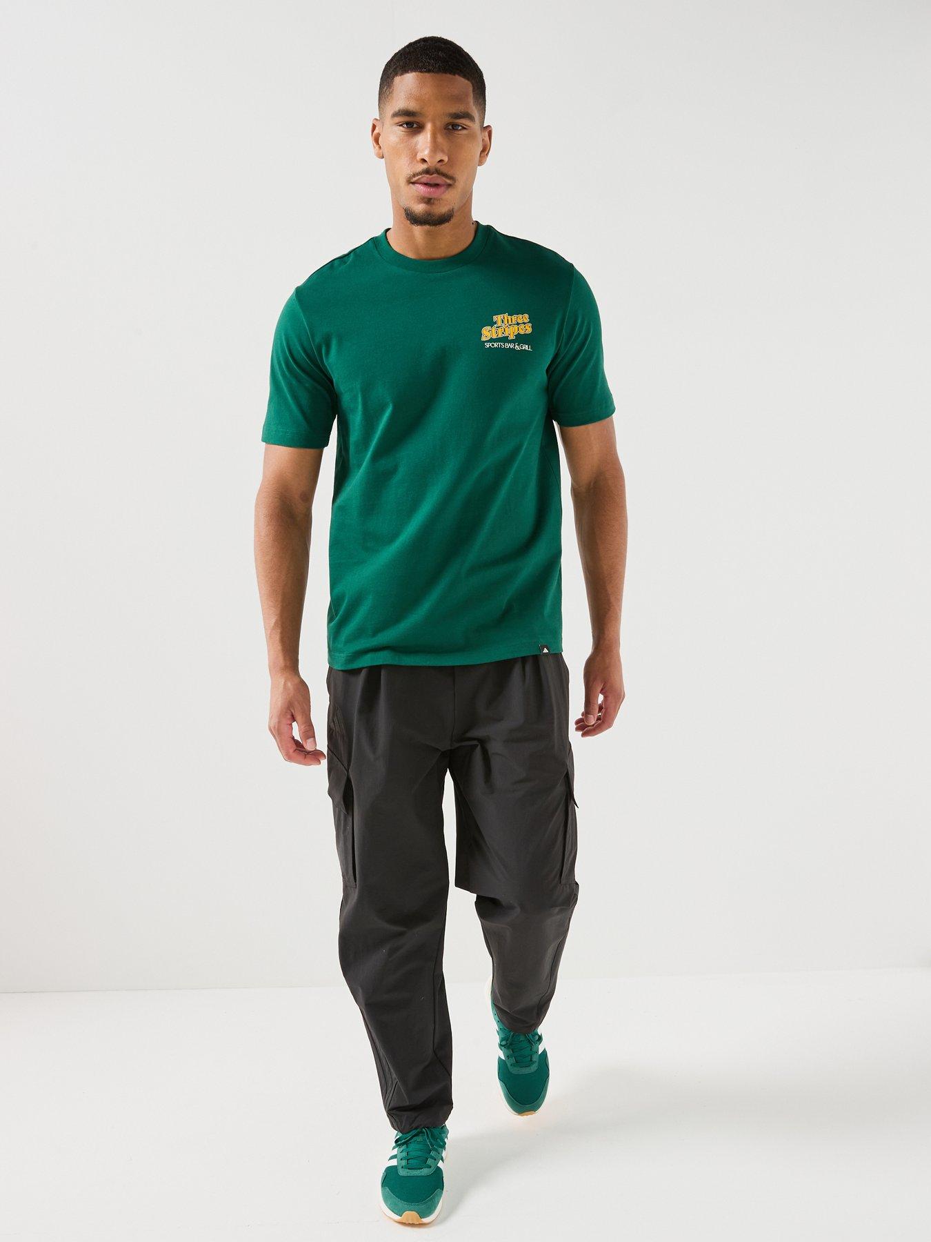 Image 5 of 6 of adidas Sportswear Mens Mens Graphic T-Shirt - Green