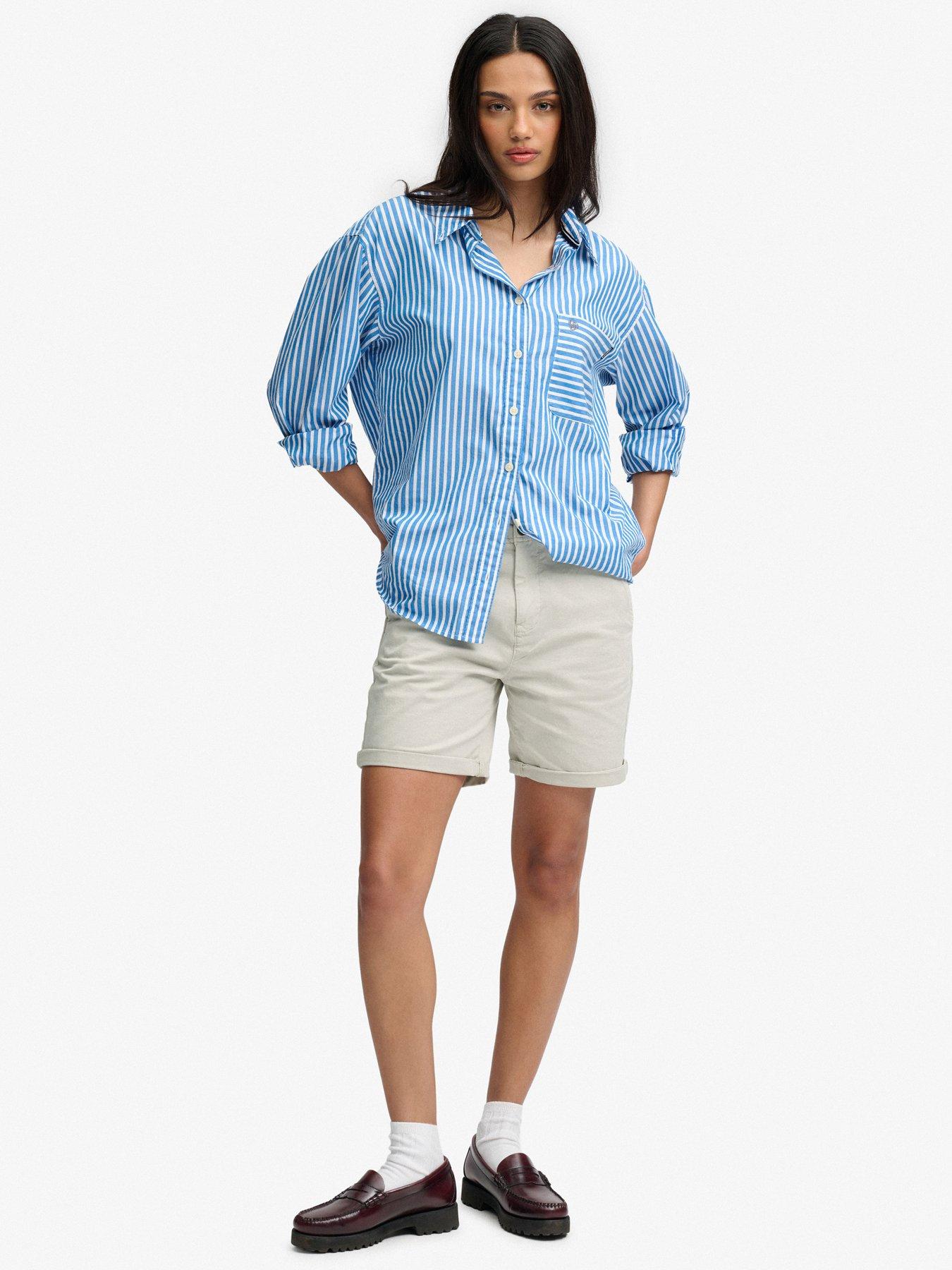 Image 3 of 6 of Superdry Chino Short - Cream
