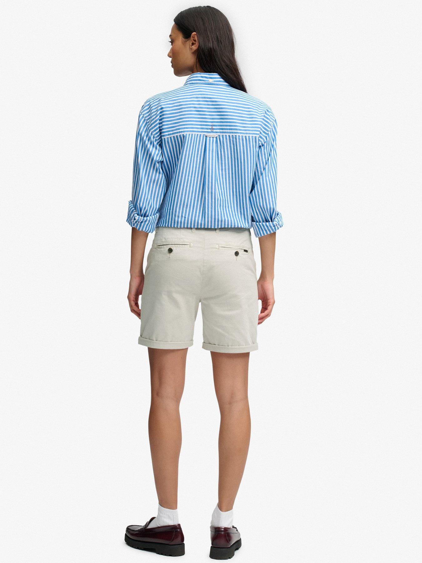 Image 4 of 6 of Superdry Chino Short - Cream