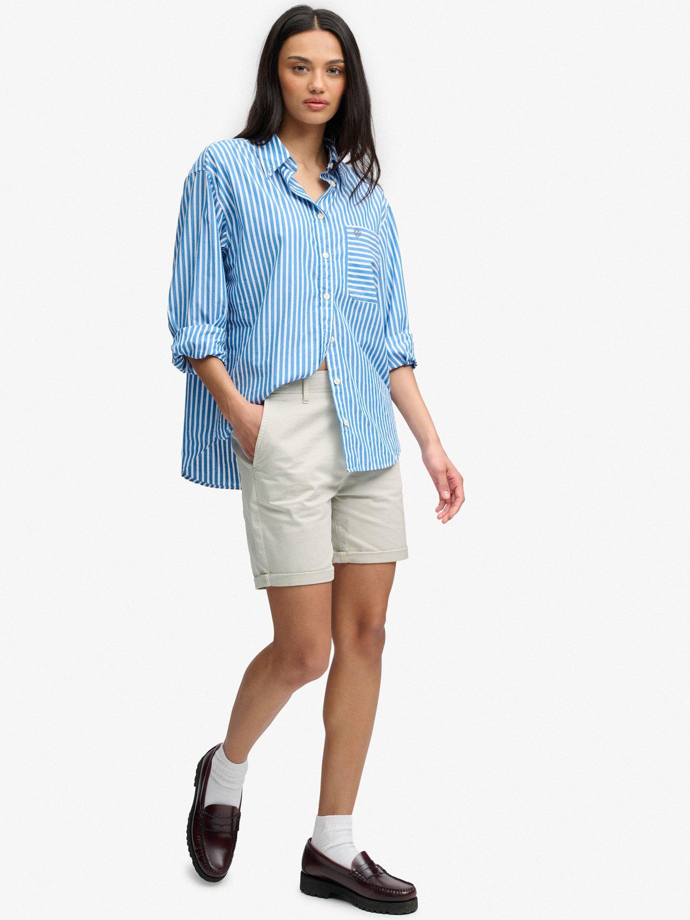 Image 5 of 6 of Superdry Chino Short - Cream