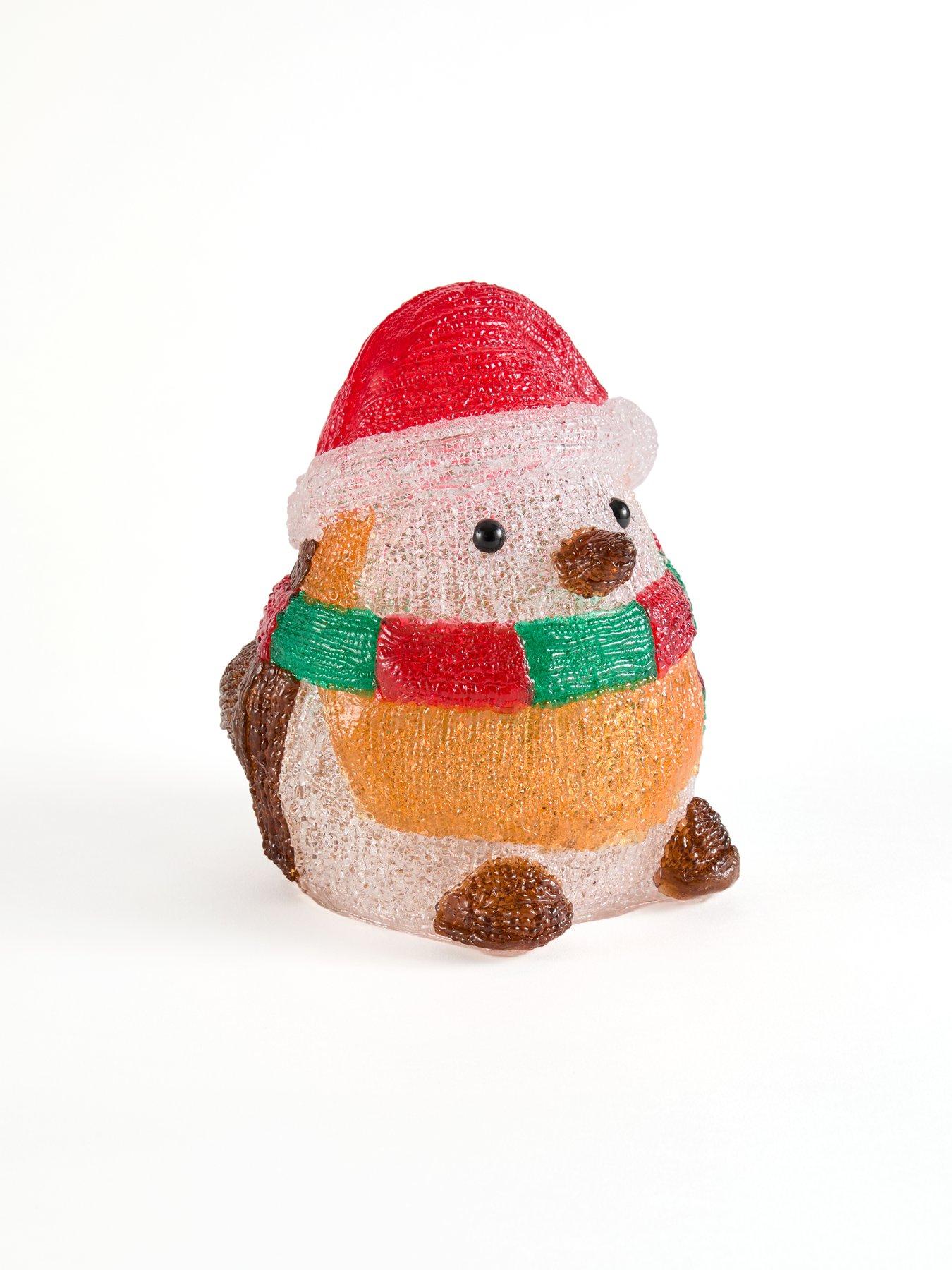 Image 4 of 7 of Three Kings Light Up Ice Santa Robin