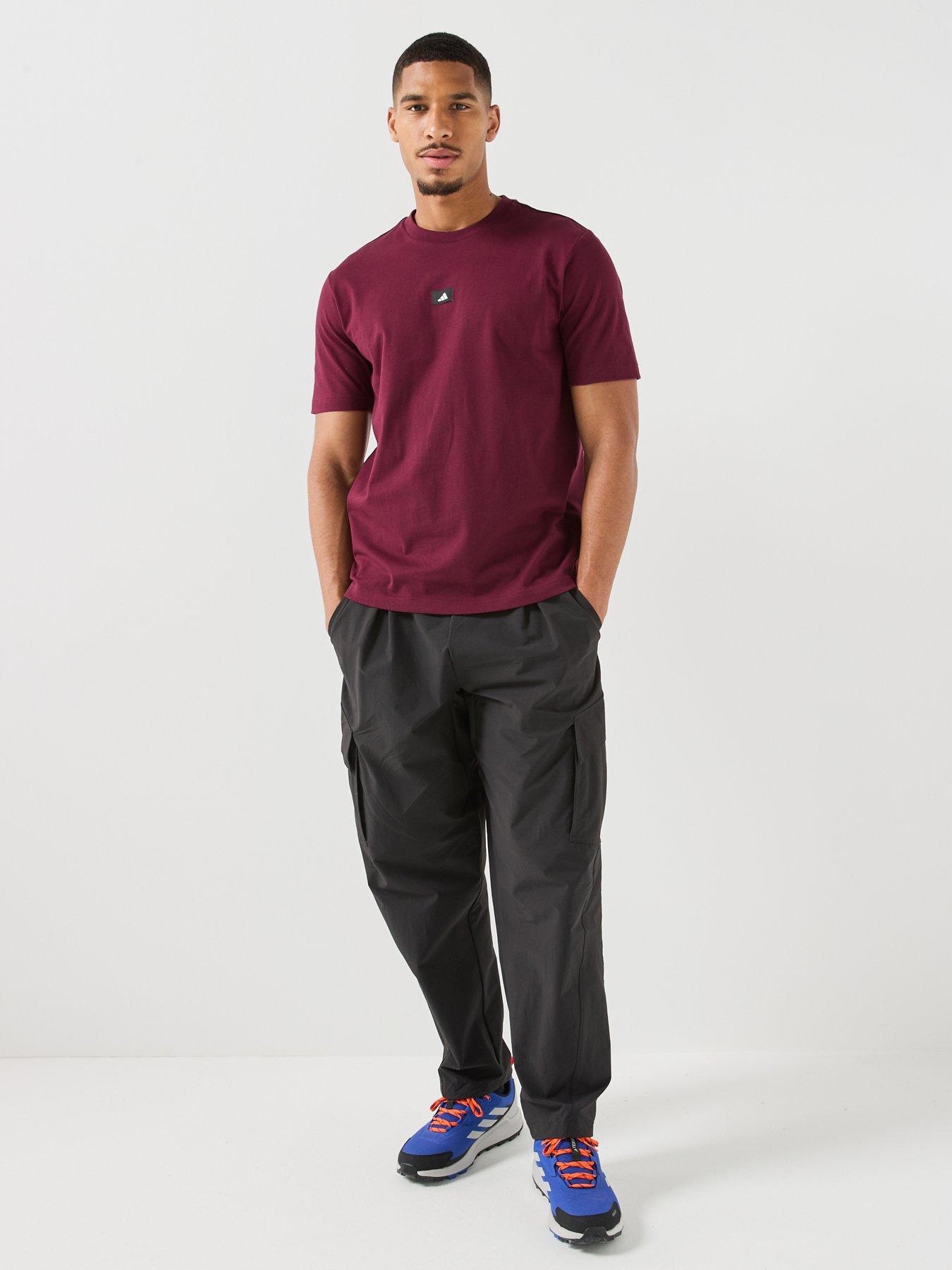 Image 3 of 6 of adidas Sportswear Mens Mens Graphic Tee - Burgundy
