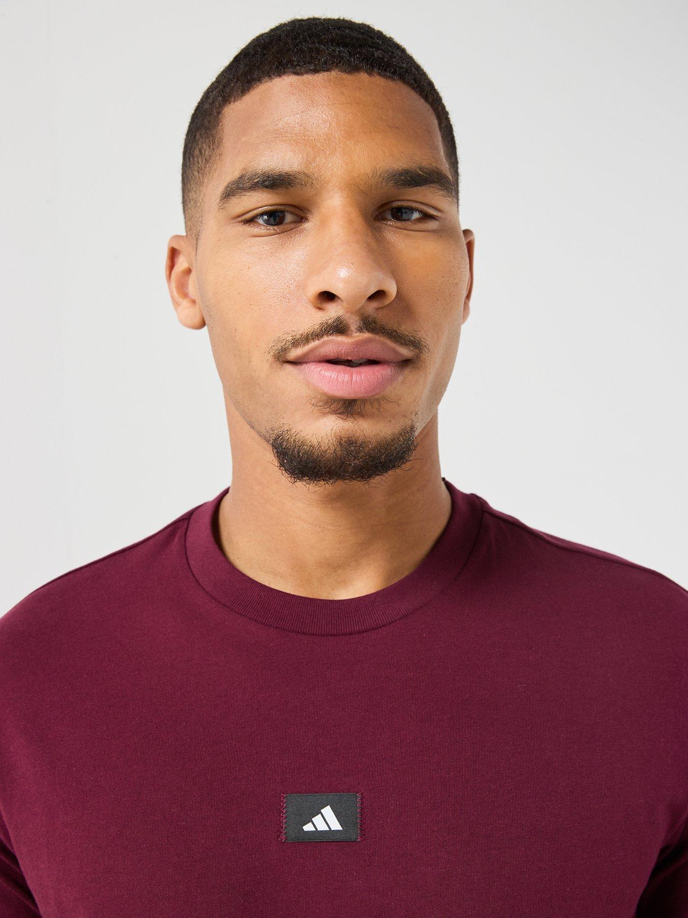 Image 4 of 6 of adidas Sportswear Mens Mens Graphic Tee - Burgundy