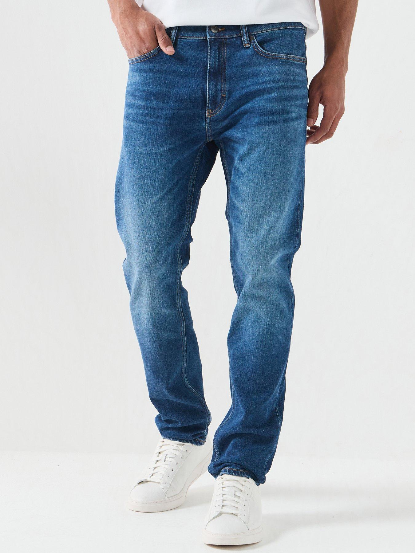 HUGO 708 Slim Fit Jeans - Navy