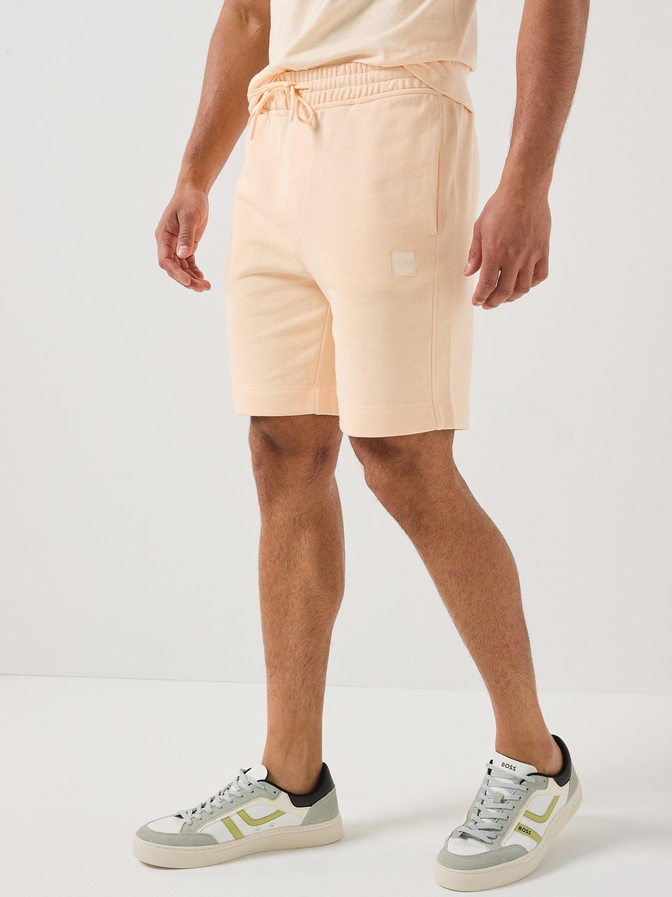 BOSS Sewalk Jersey Shorts - Orange