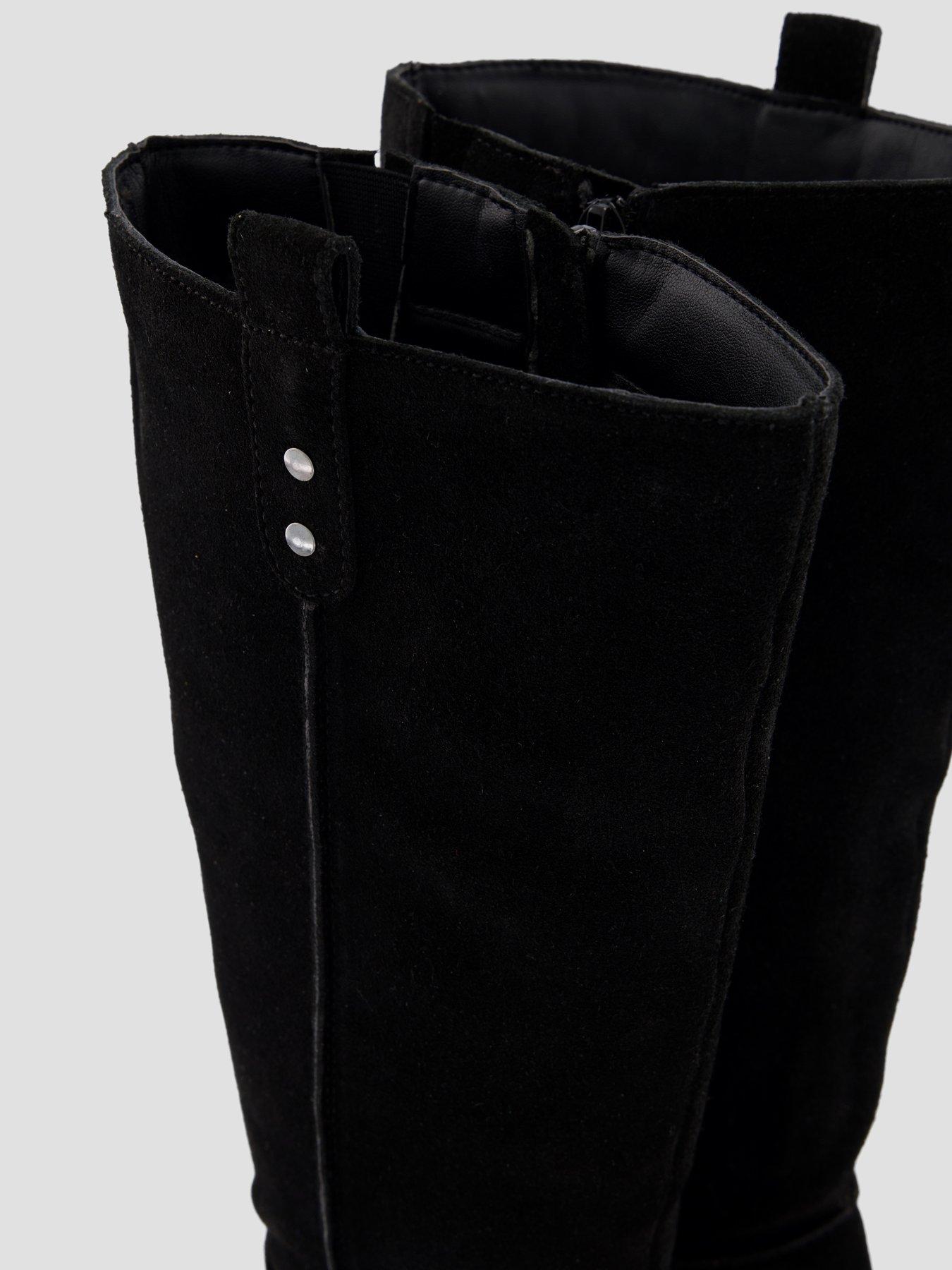 Image 6 of 8 of The Very Collection Real Suede Knee Boot