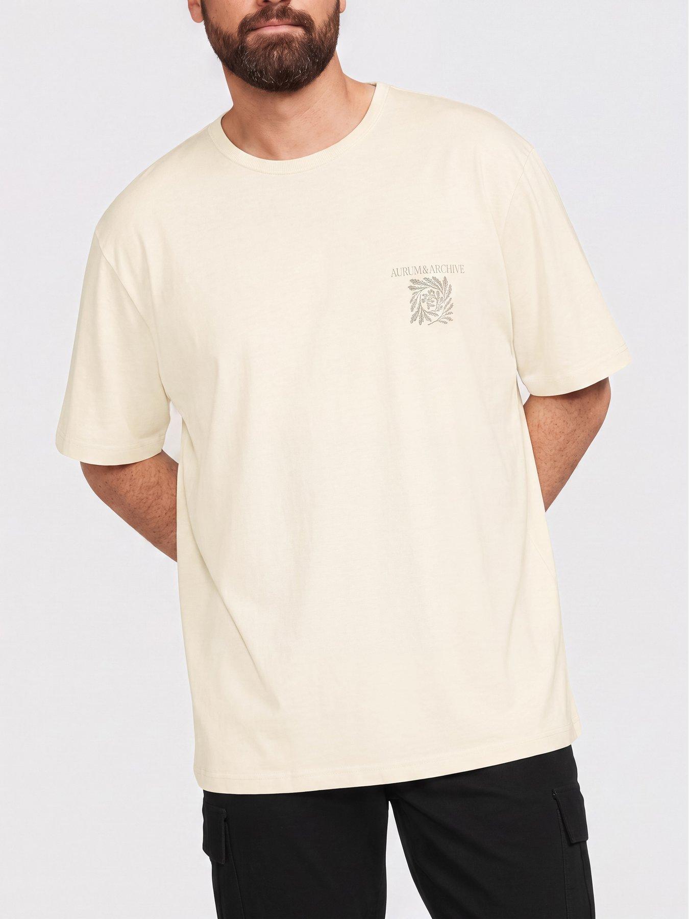 Image 2 of 5 of Jack & Jones Jack &amp; Jones Plus Salamanco Back Graphic T-Shirt