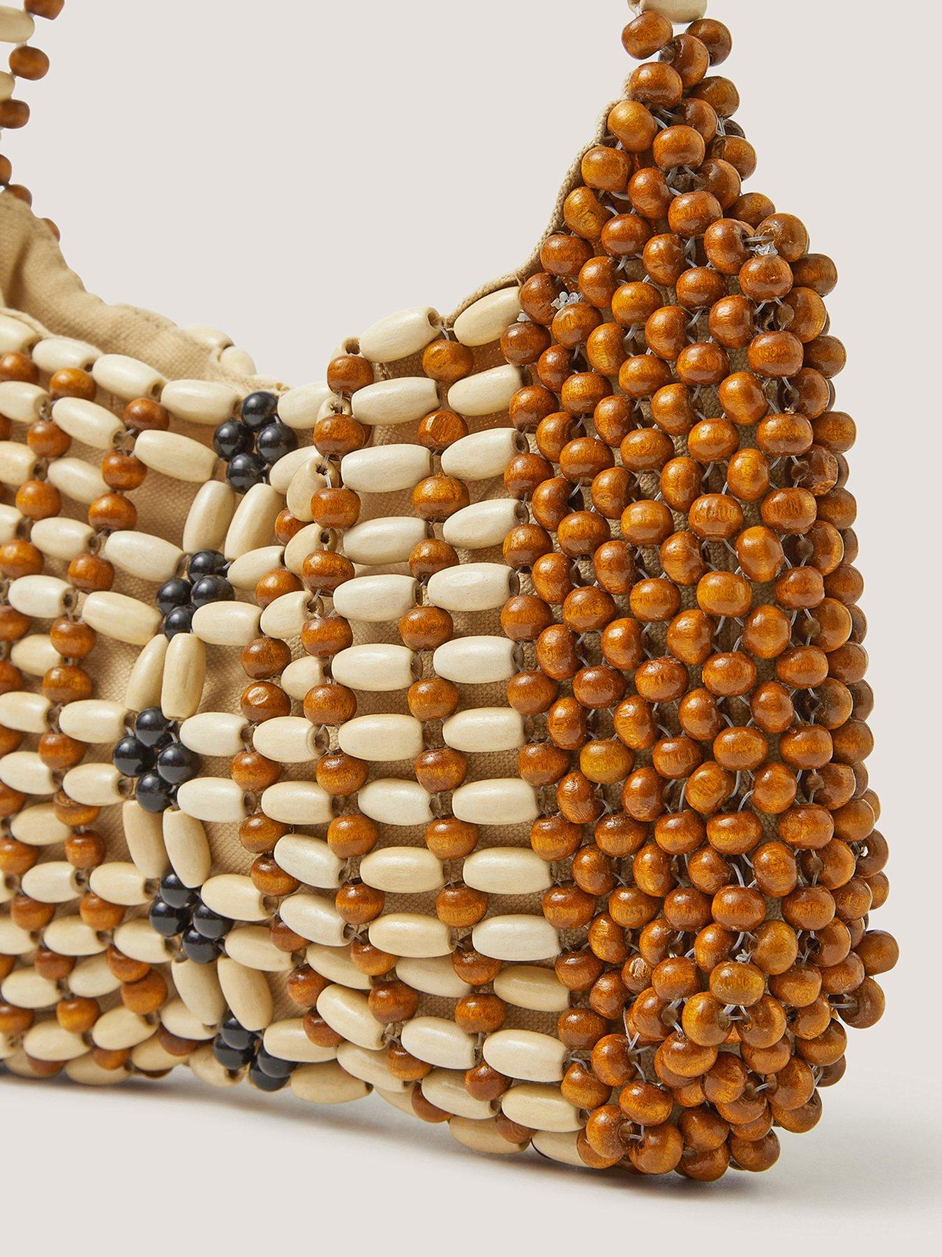 Image 3 of 3 of Monsoon Mira Beaded Clutch Bag