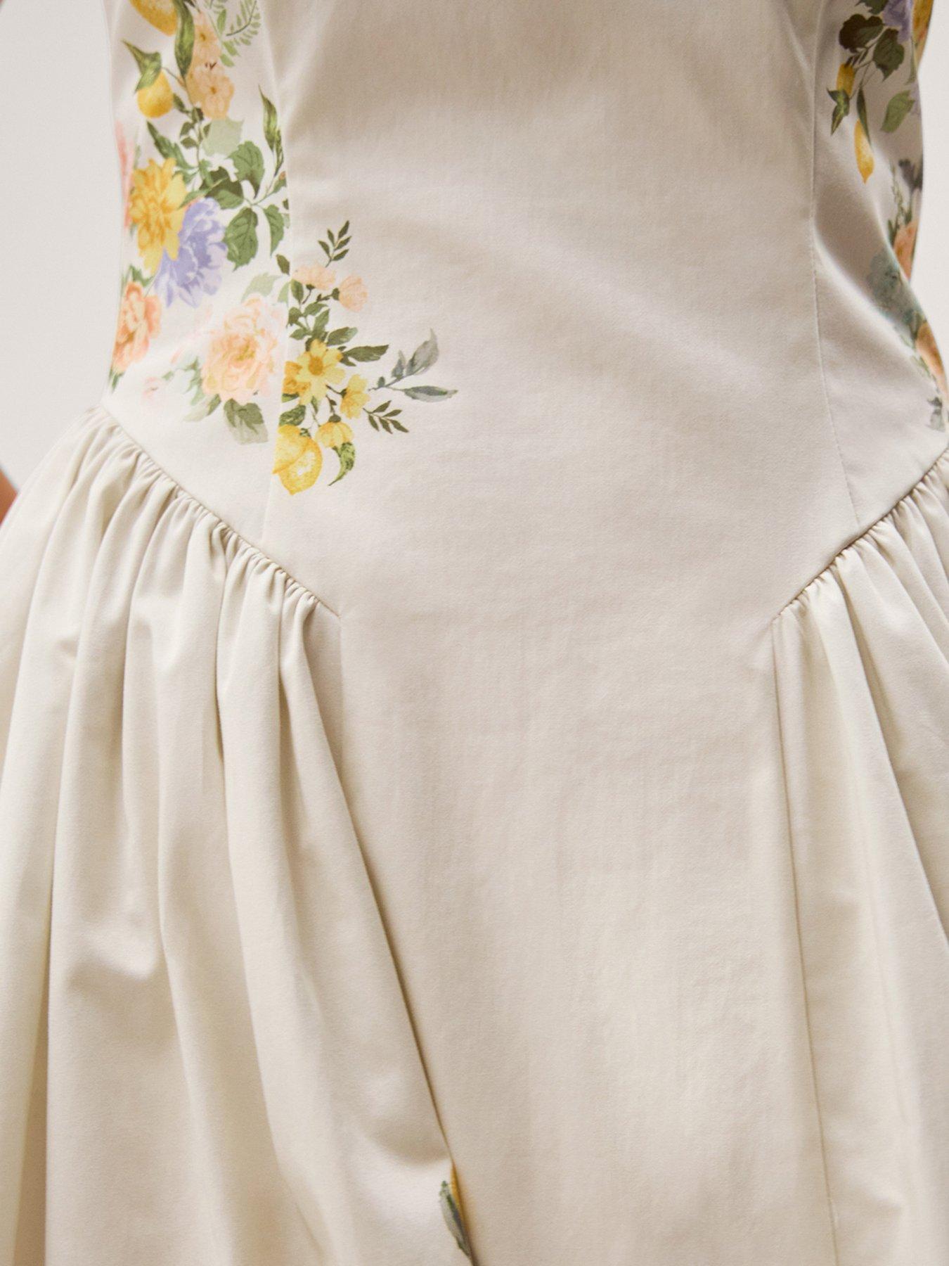 Image 4 of 5 of Monsoon Cindy Dress - Cream