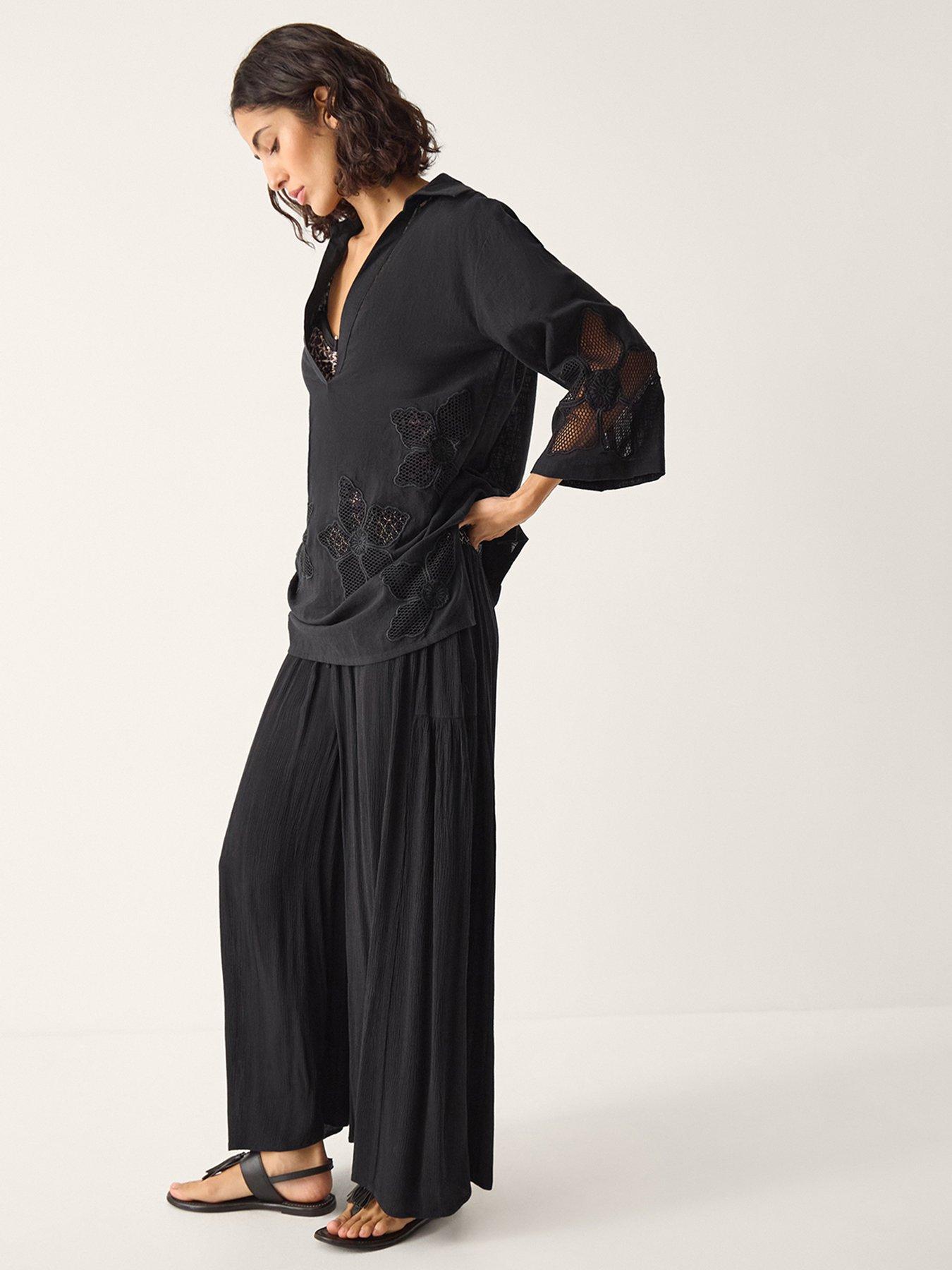Image 3 of 5 of Monsoon Joanna Cutwork Shirt