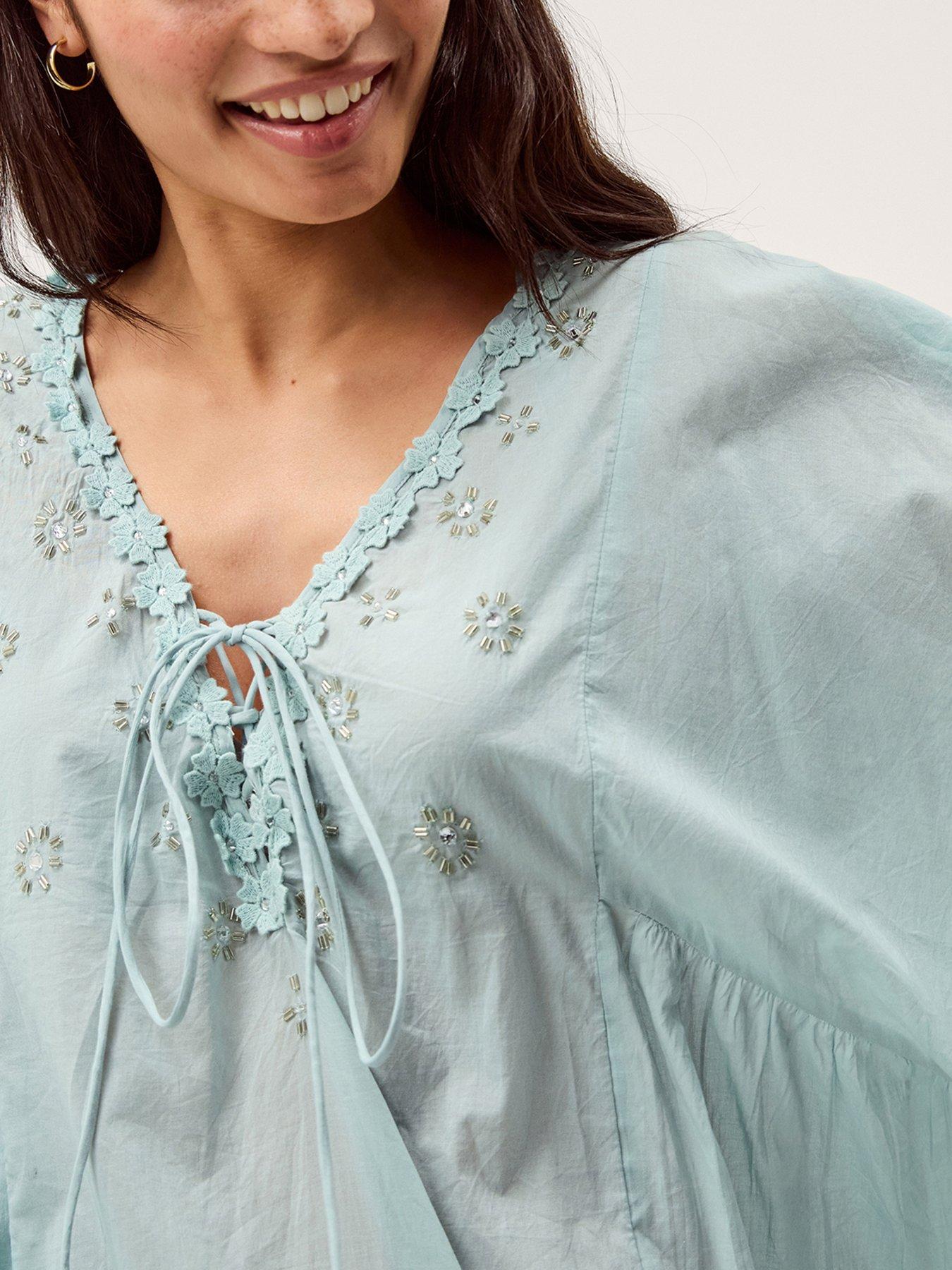 Image 4 of 5 of Monsoon Astrid Kaftan