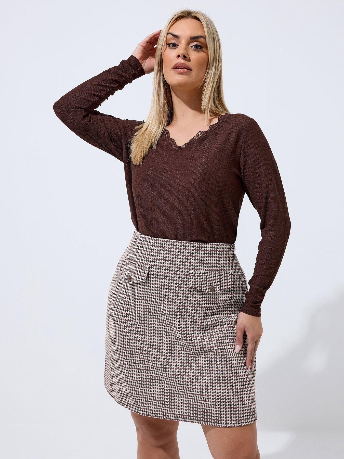 Yours Curve Mini Skirt
